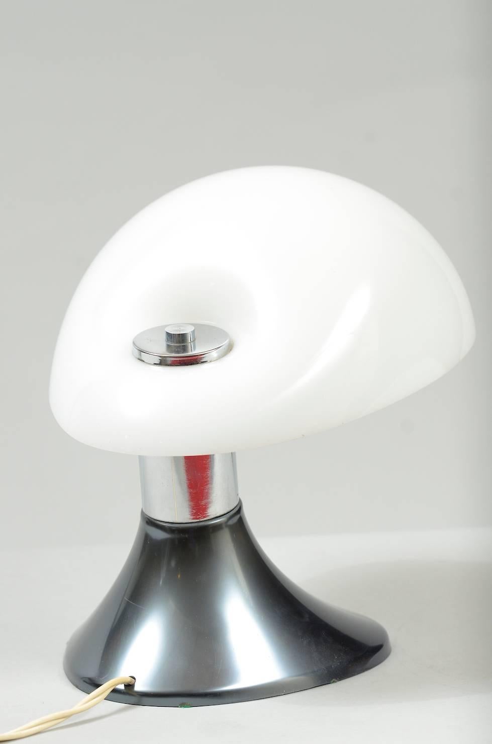 Anodized French Table Lamp