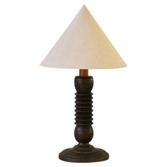 Lampada da tavolo in stile Art Déco di Charles Dudouyt, Francia, 1940 circa