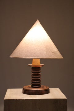 Art Deco Table Lamp by Charles Dudouyt, France, circa 1940