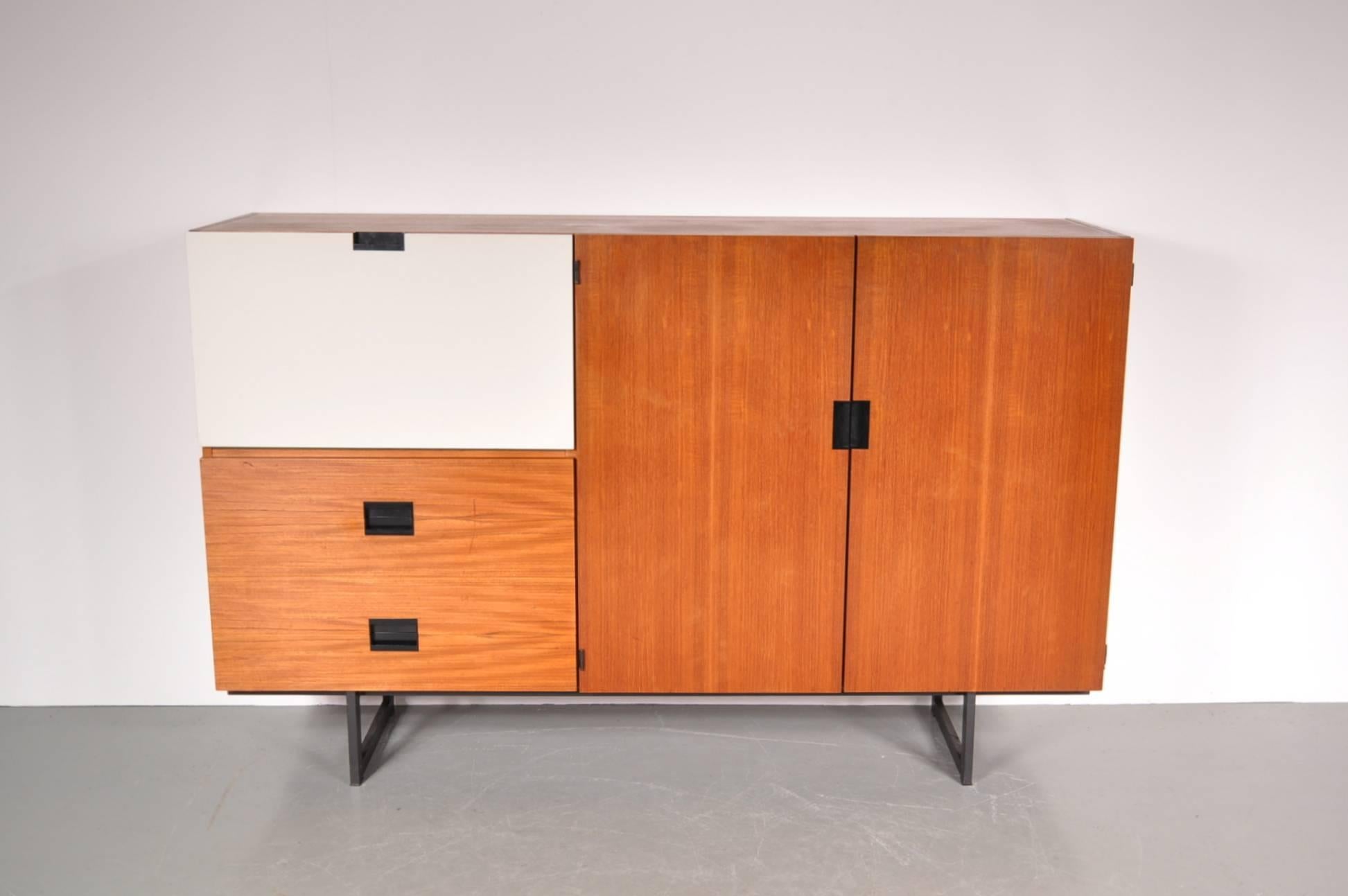 Mid-20th Century Japanese Series Cabinet by Cees Braakman for Pastoe, Netherlands, circa 1960