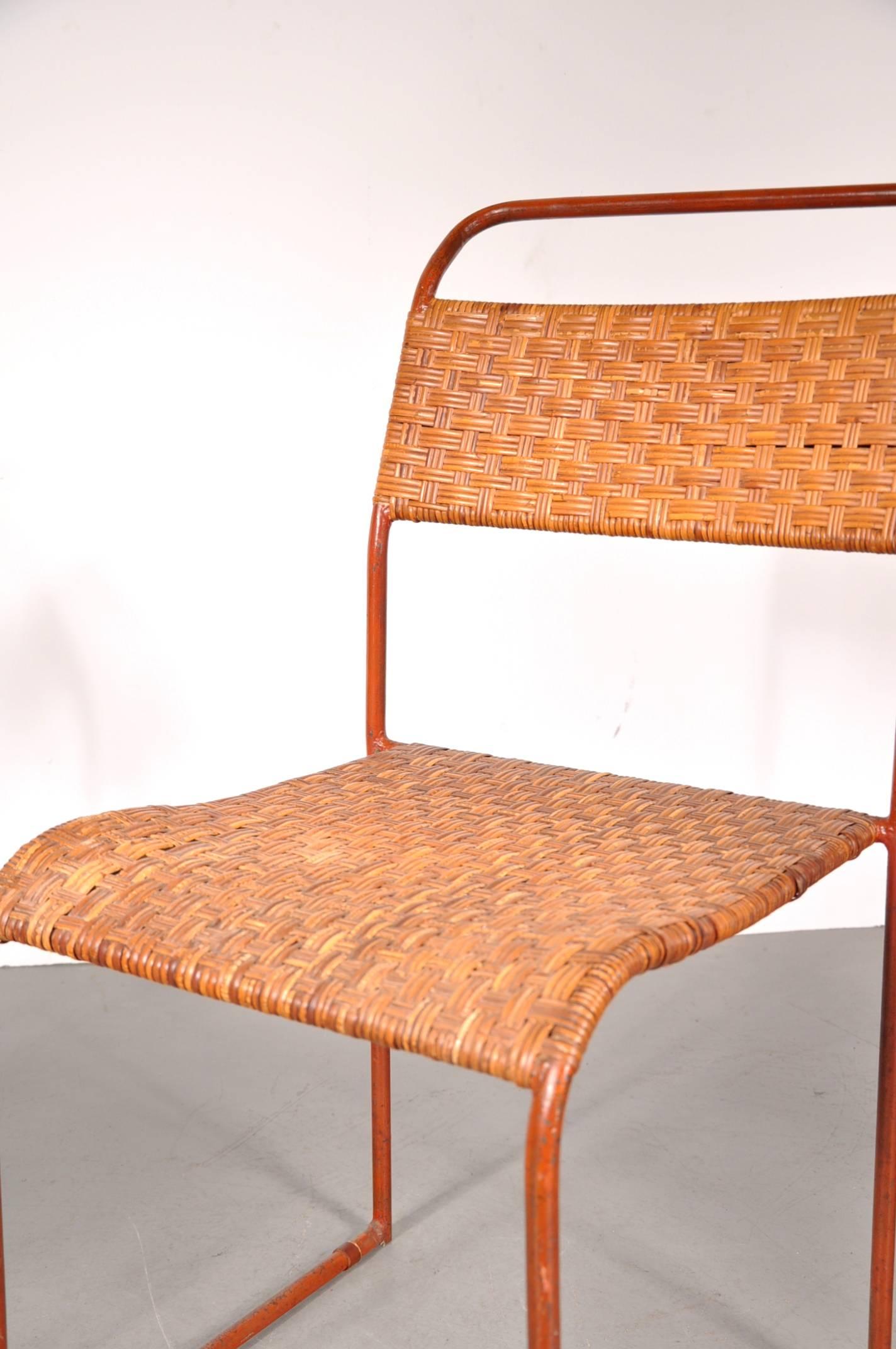 Set of Two Bauhaus Prototype Dining Chairs, circa 1930 For Sale 1