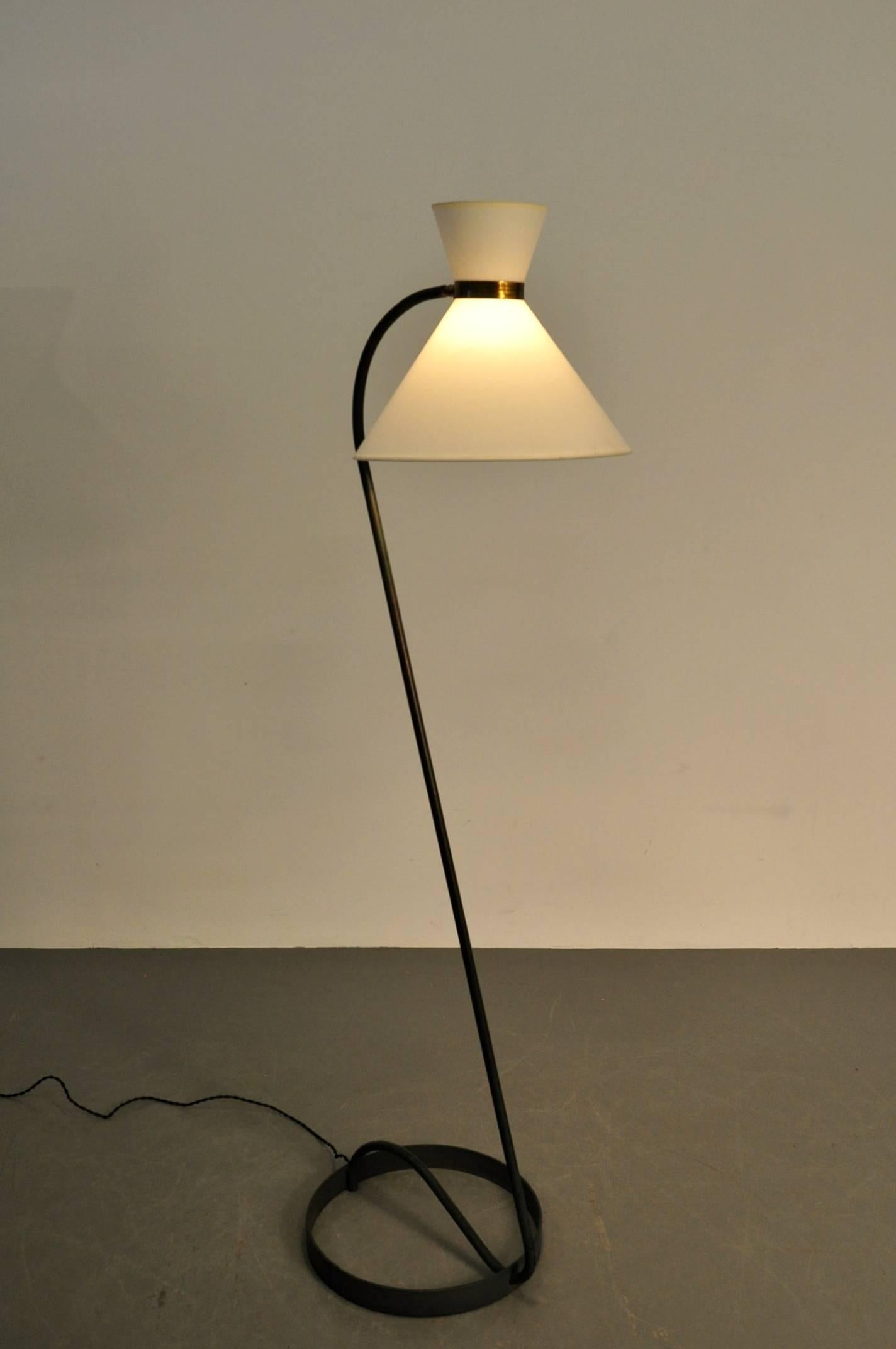 Floor Lamp by Maison Lunel, France, circa 1950 In Good Condition In Amsterdam, NL