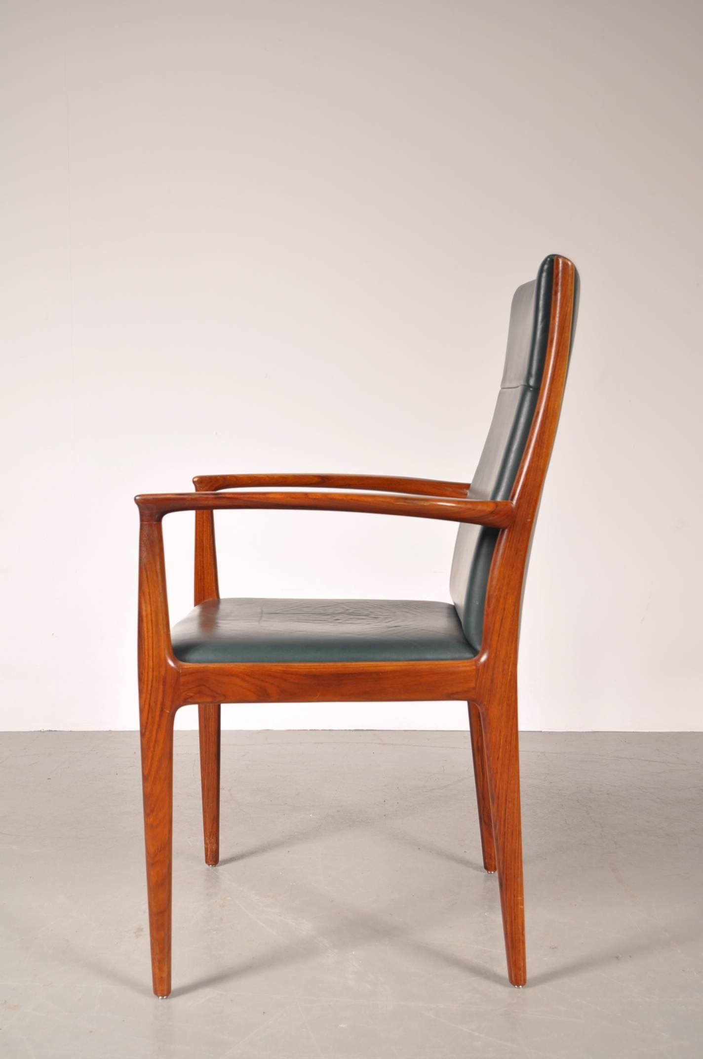 Set of Six Conference/Dining Chairs for Lübke, Germany, circa 1960 2