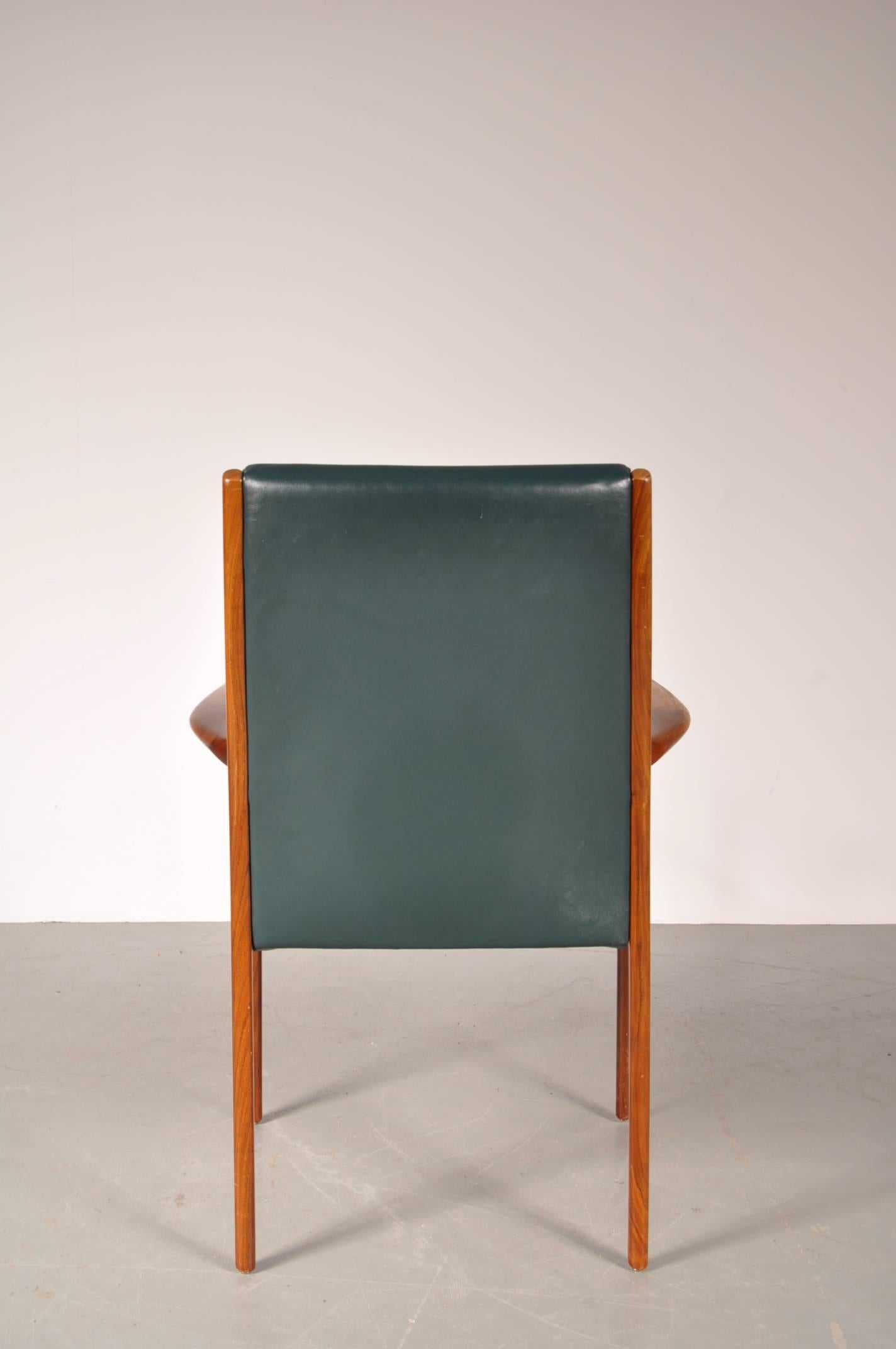 Set of Six Conference/Dining Chairs for Lübke, Germany, circa 1960 1