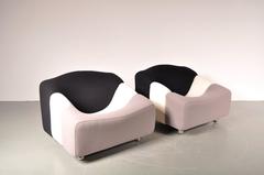 Pair of ABCD Chairs by Pierre Paulin for Artifort, Netherlands, circa 1960