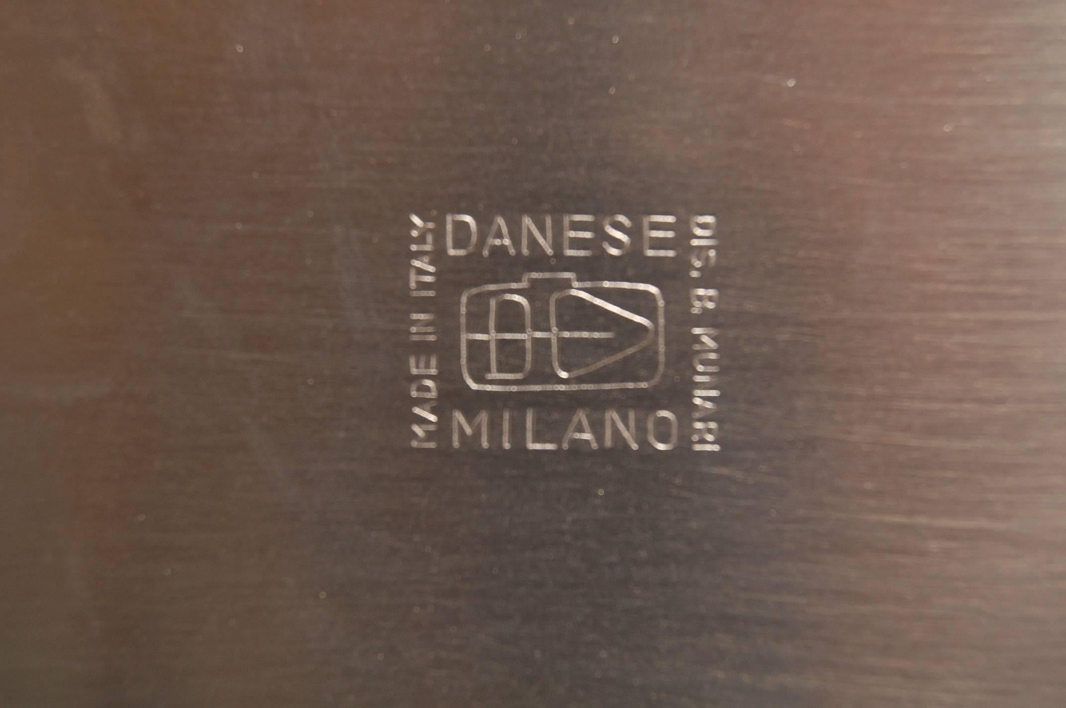 Metal Ash Tray by Bruno Munari for Danese Milano, Italy, circa 1960