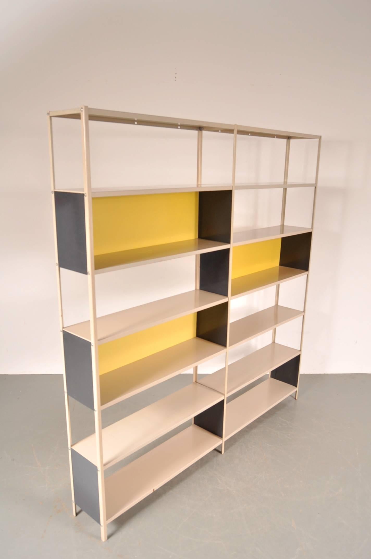 Bookcase/ Cabinet by Friso Kramer for Bijenkorf/ Asmeta, 1953 1