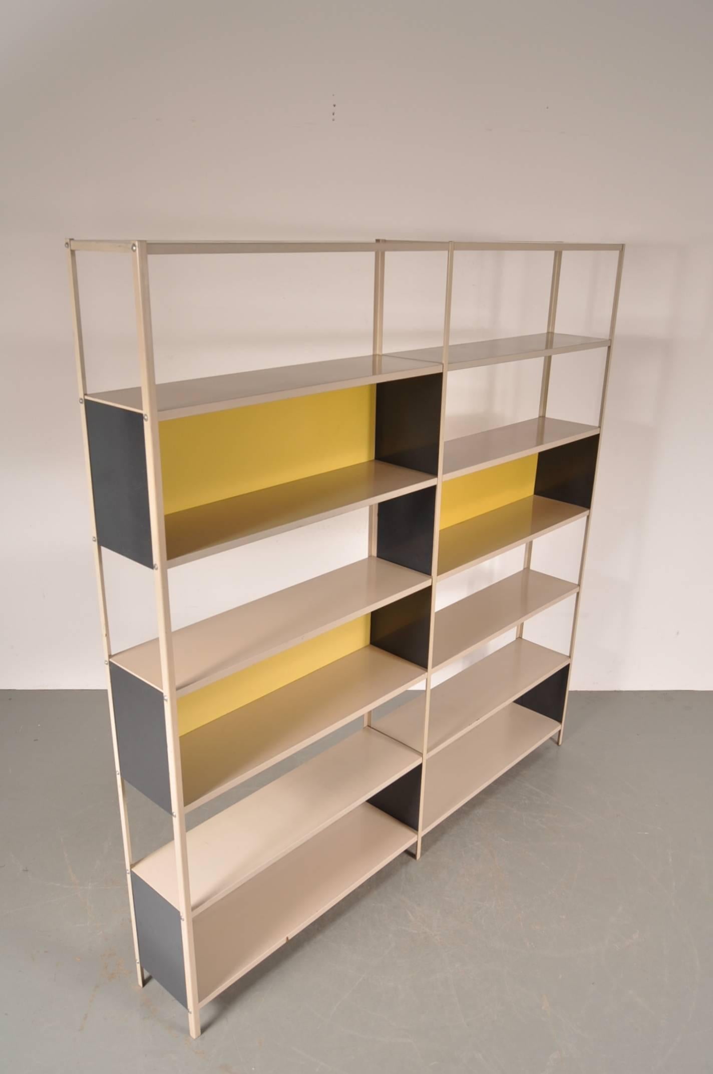 Bookcase/ Cabinet by Friso Kramer for Bijenkorf/ Asmeta, 1953 2
