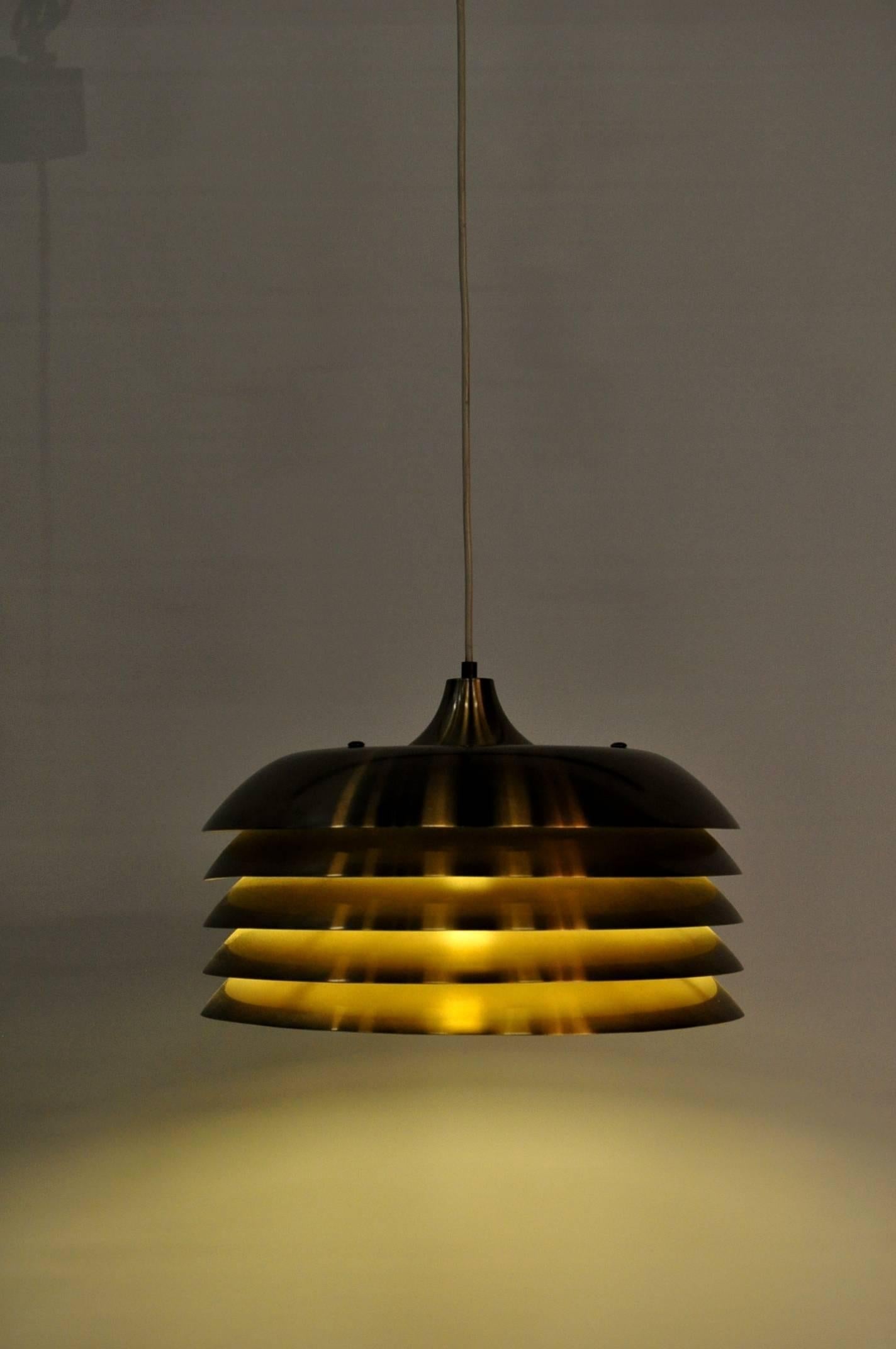 Mid-20th Century Hanging Lamp by Hans-Agne Jakobsson for AB Markaryd, Sweden, circa 1960