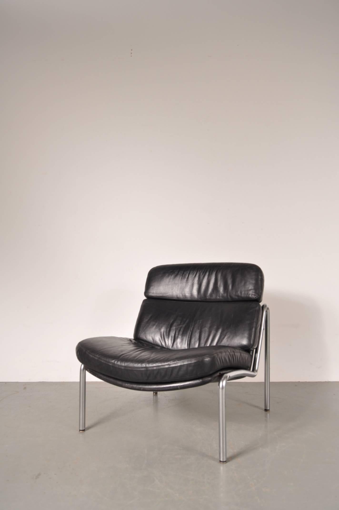 Easy Chair by Jorgen Kastholm for Kusch & Co, Germany, circa 1970 In Good Condition In Amsterdam, NL