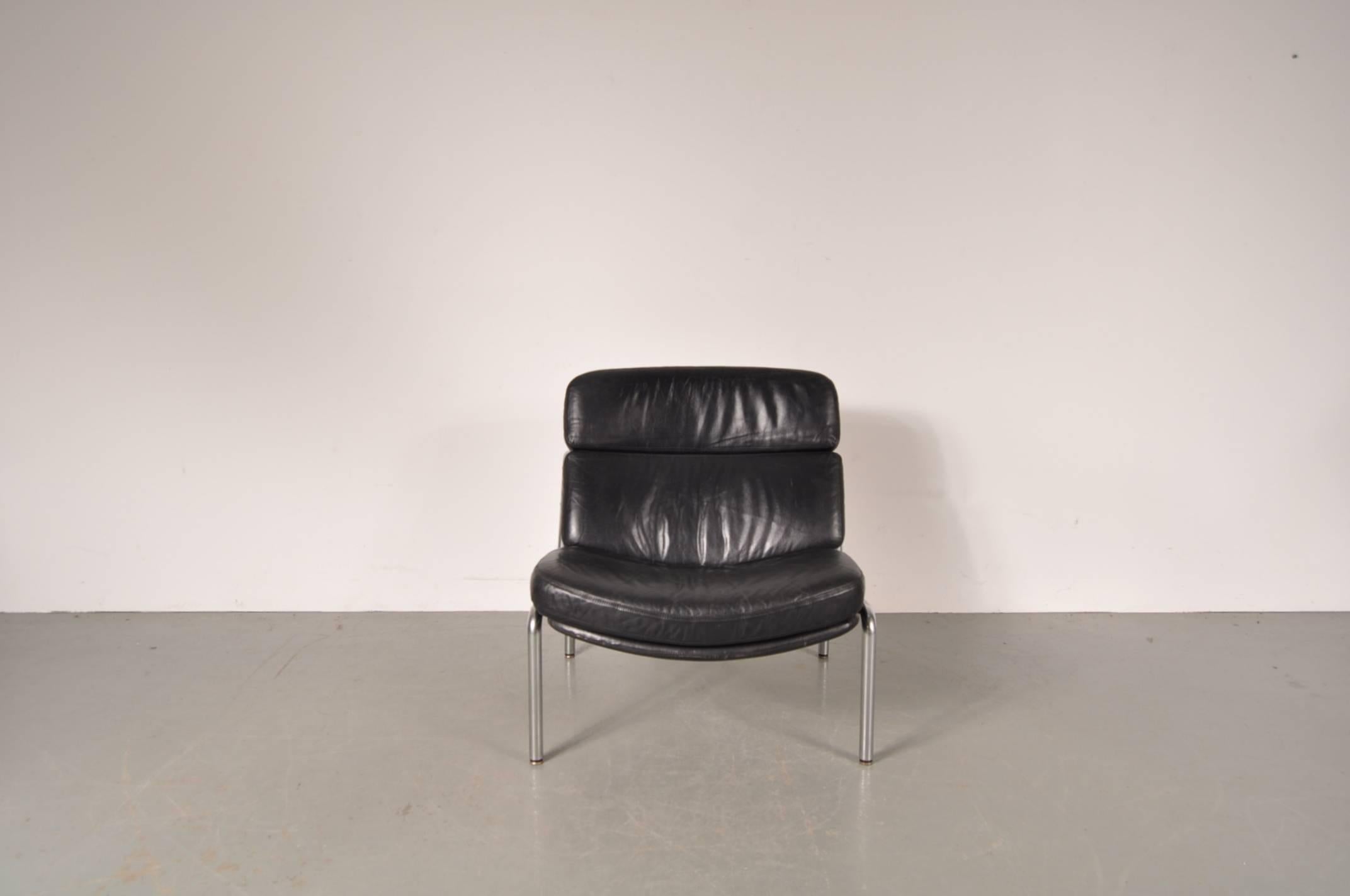 Late 20th Century Easy Chair by Jorgen Kastholm for Kusch & Co, Germany, circa 1970