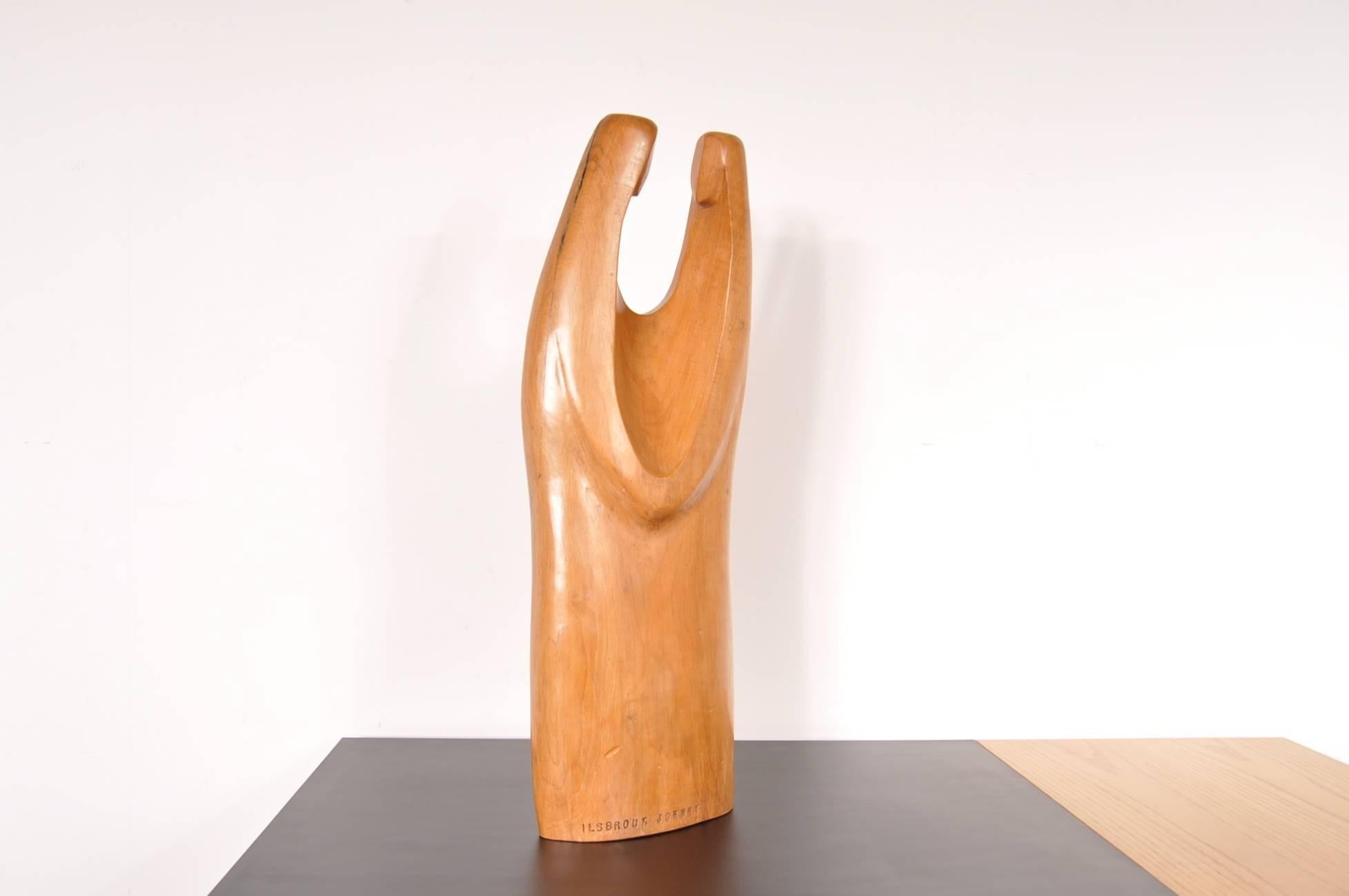 Belgian Wooden Sculpture 