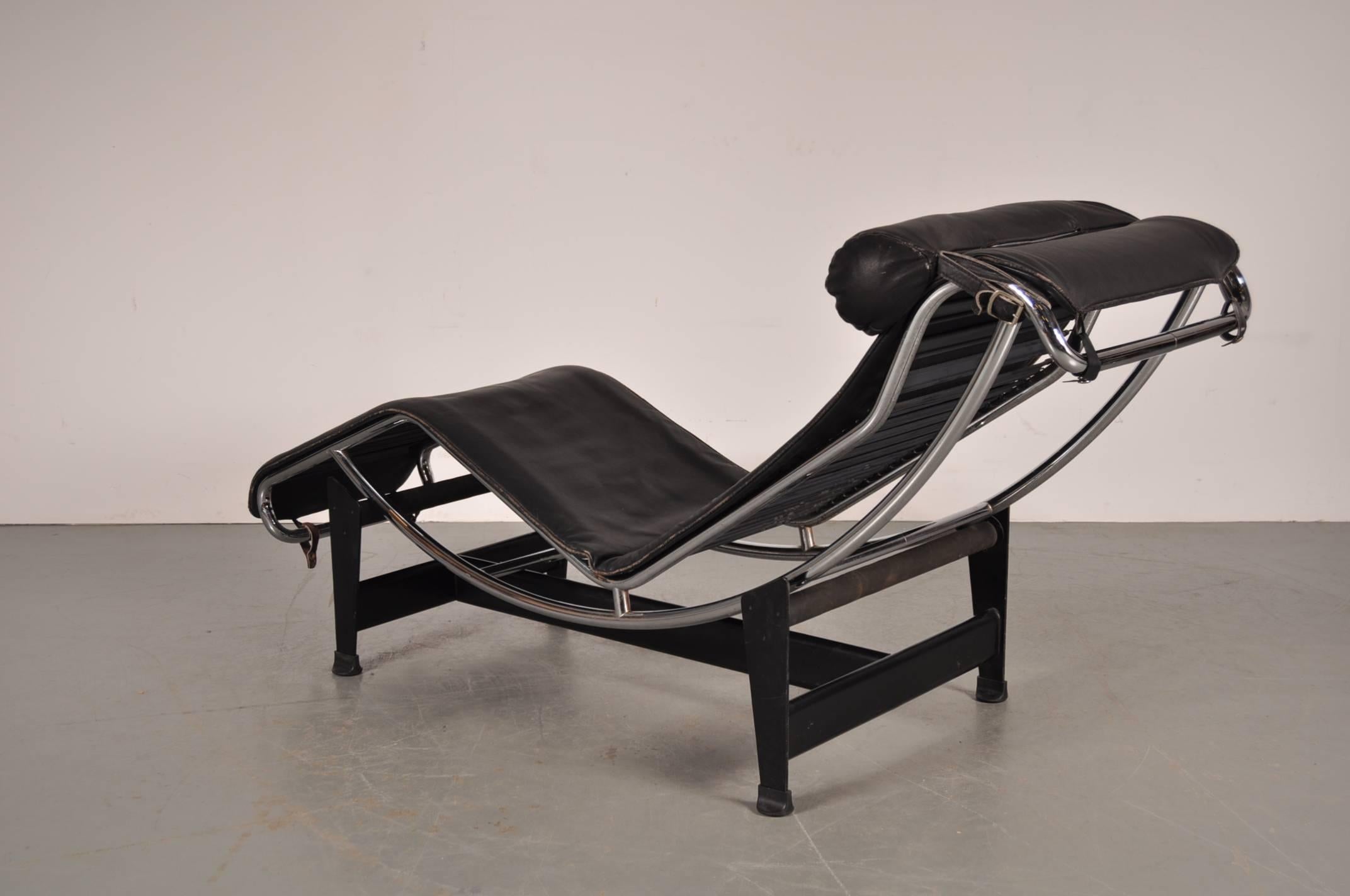 LC4 Chaise Longue by Le Corbusier for Cassina, Italy, circa 1970 1