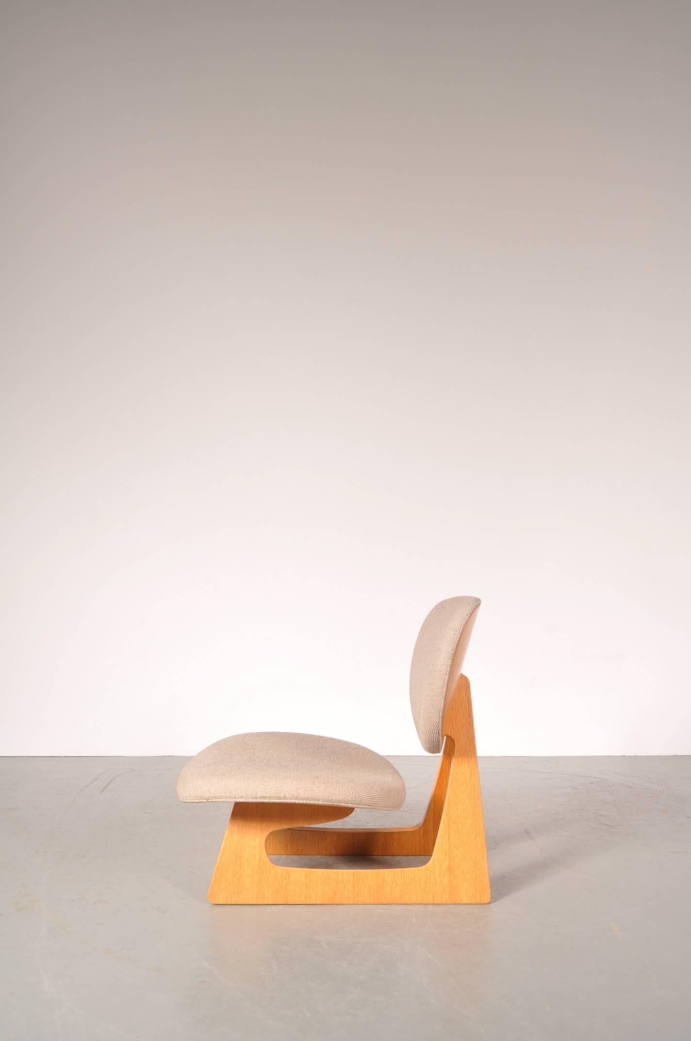 Mid-Century Modern Teiza Chair by Daisaku Choh for Tendo, Japan, 1960
