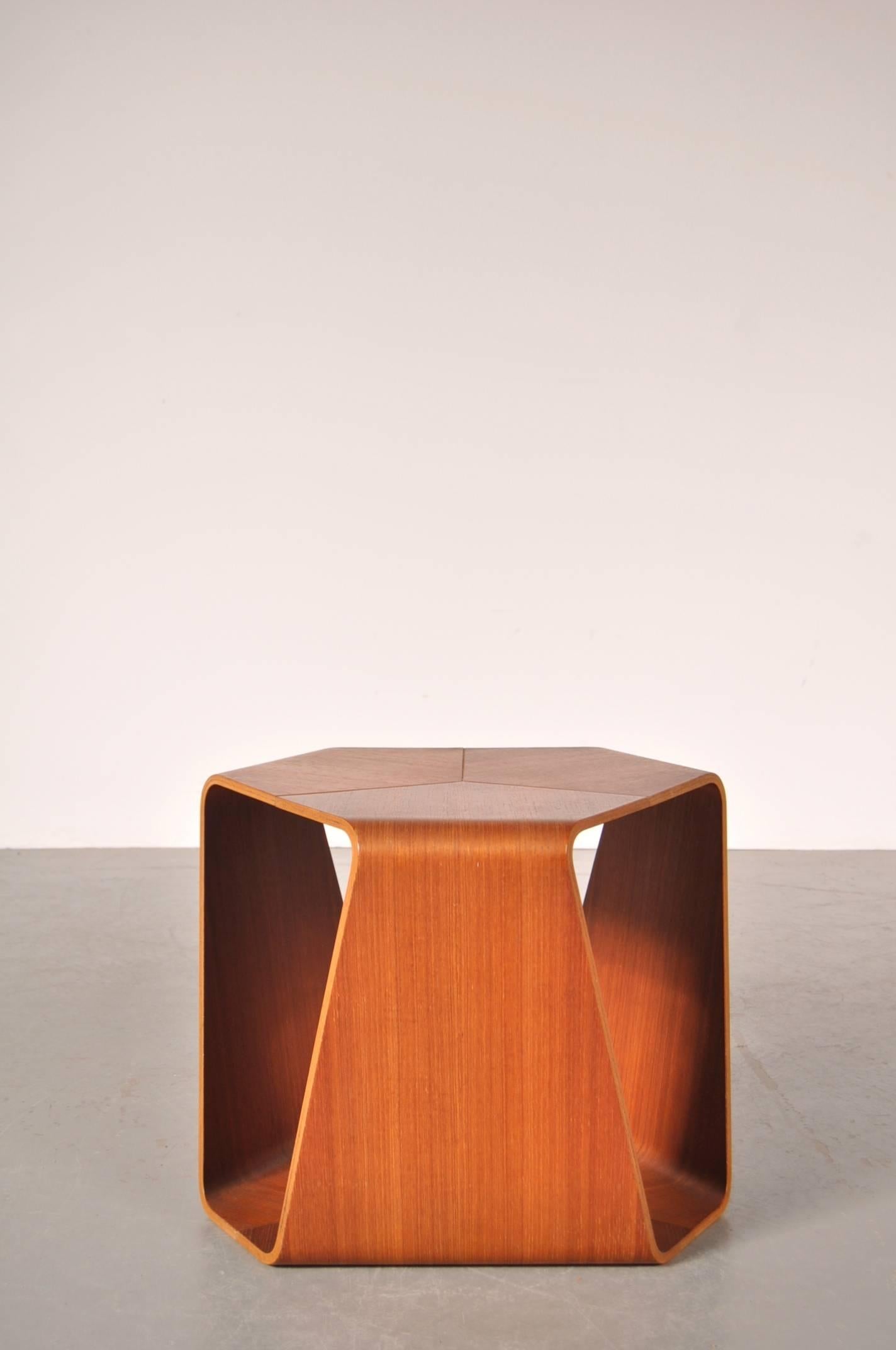 Mid-Century Modern Murai Stool by Reiko Tanabe for Tendo, Japan, 1966