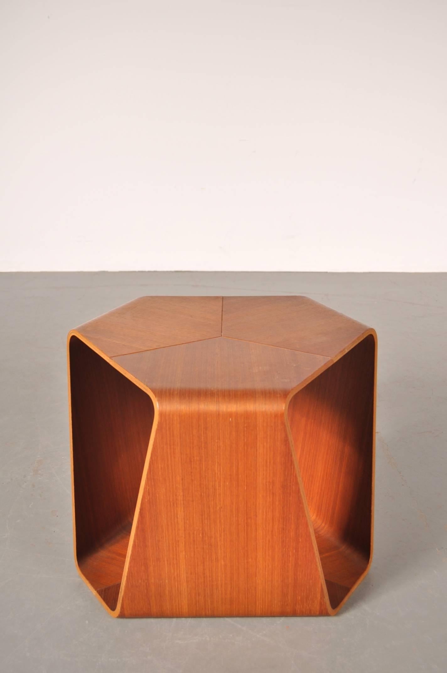 Murai Stool by Reiko Tanabe for Tendo, Japan, 1966 In Good Condition In Wilnis, UT