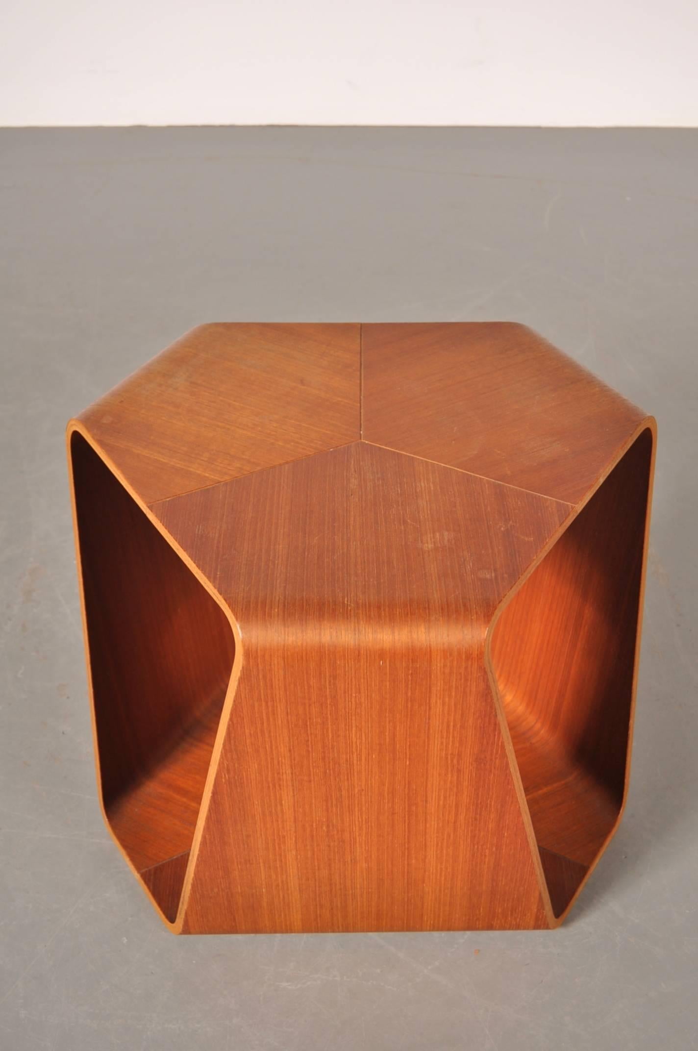 Mid-20th Century Murai Stool by Reiko Tanabe for Tendo, Japan, 1966