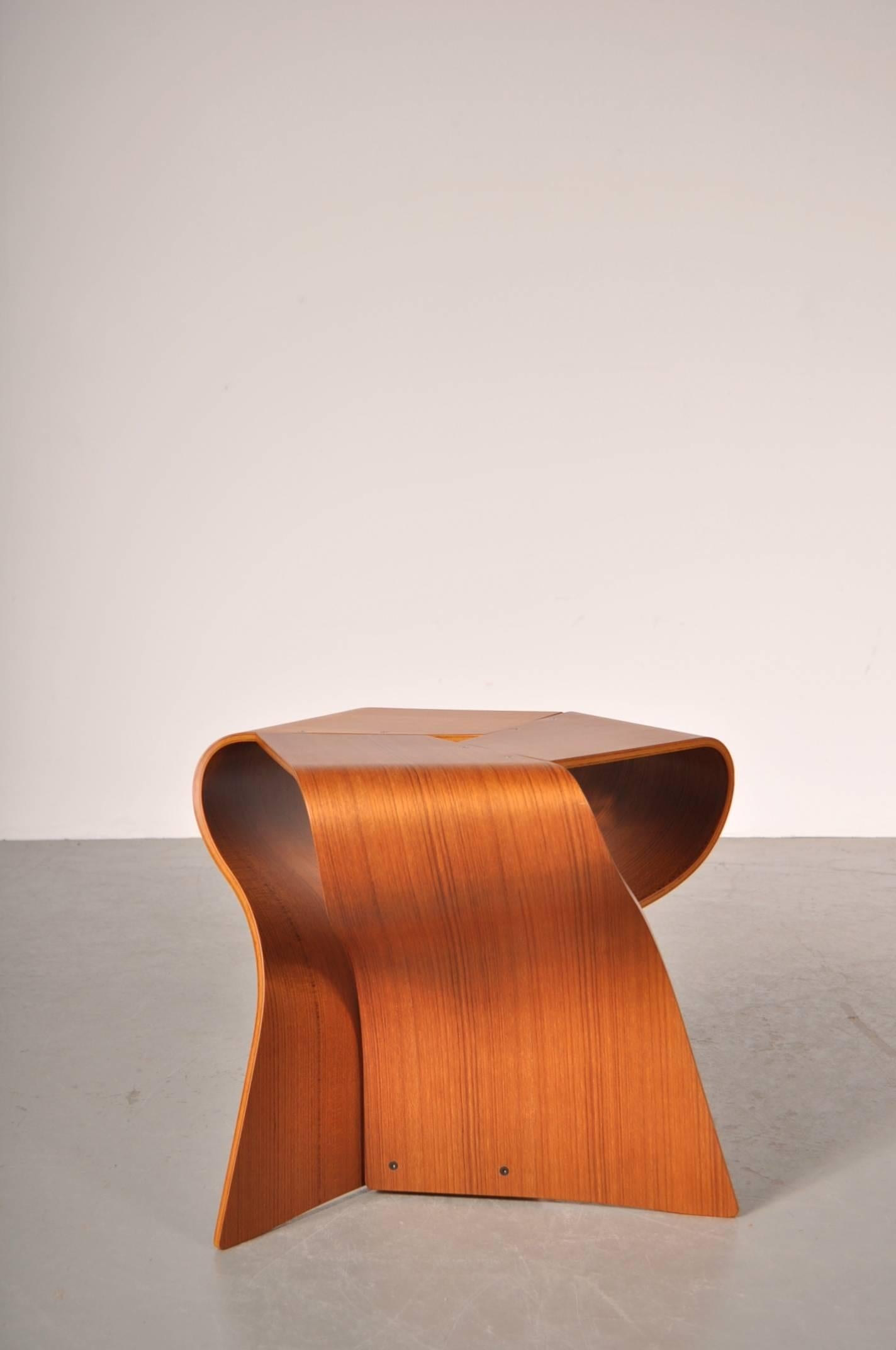 Mushroom Stool by Yamanaka Group for Tendo, Japan, 1961 In Good Condition In Amsterdam, NL
