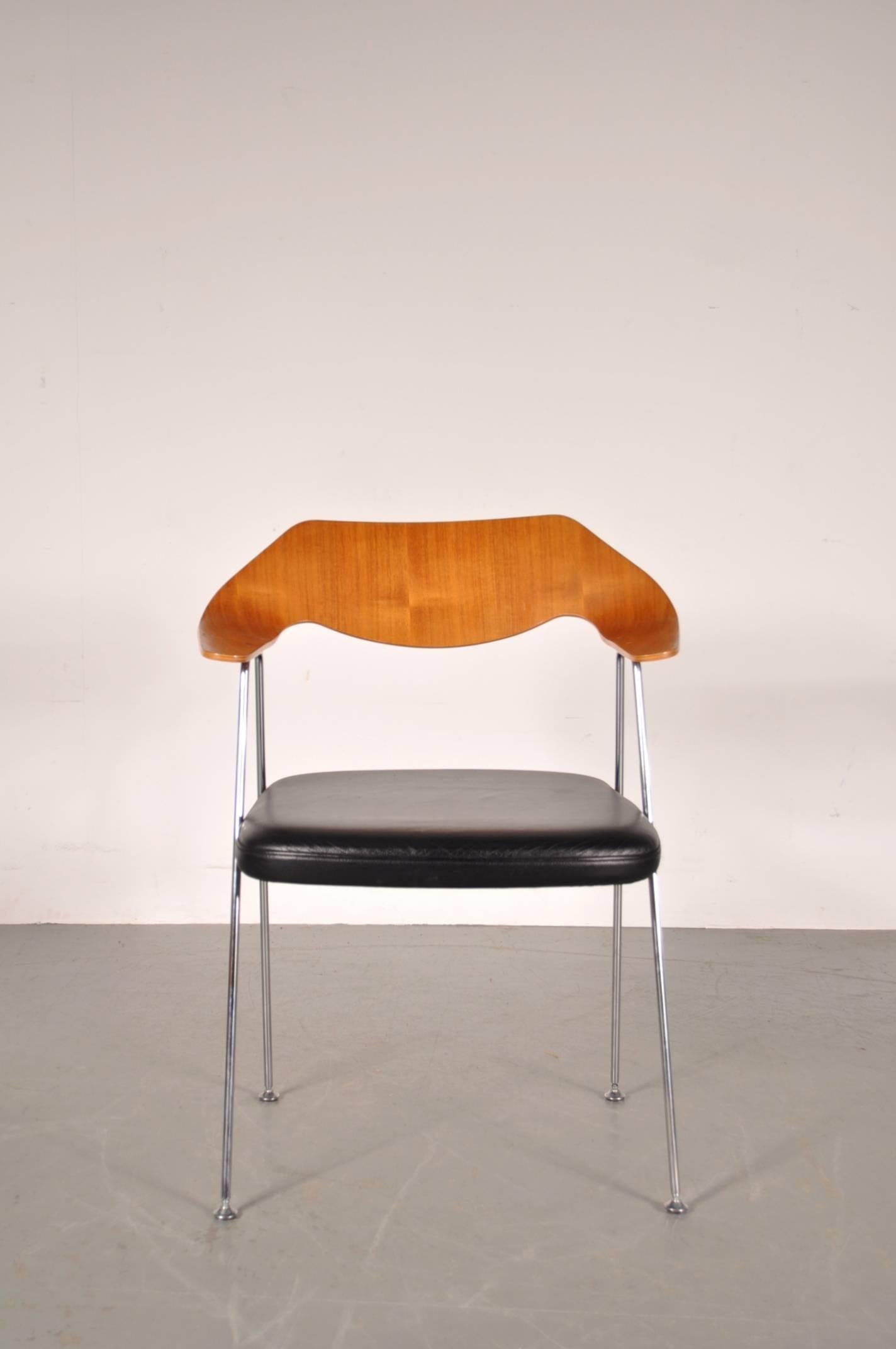 Mid-20th Century Desk / Side Chair by Robin Day for Hille, UK, circa 1950