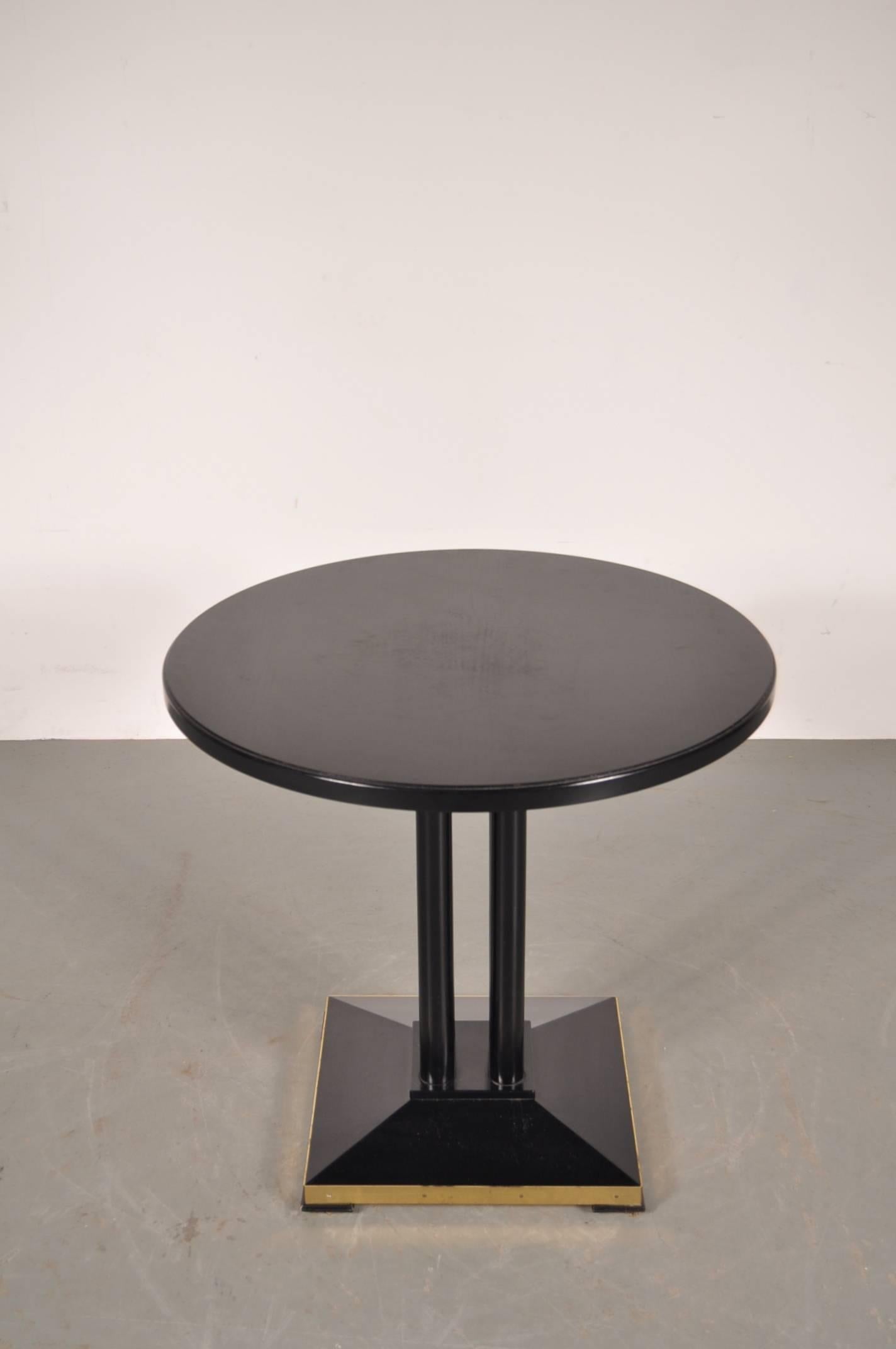 Mid-Century Modern Side Table by Thonet, France, circa 1980