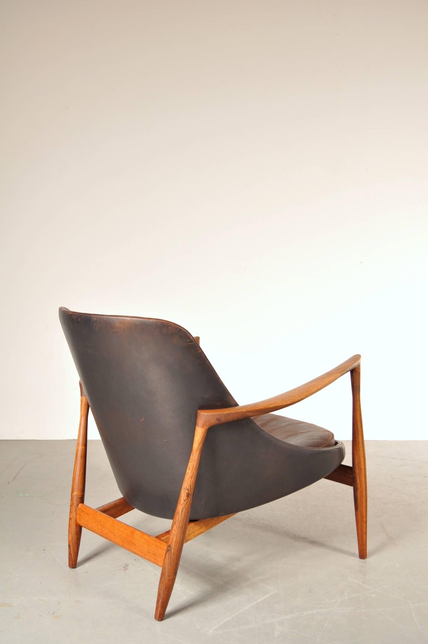 Mid-Century Modern Elizabeth Chair by Ib Kofod-Larsen for Christensen and Larsen, Denmark, 1956