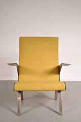 Rare Armchair by Joseph-André Motte for Steiner, France, 1955