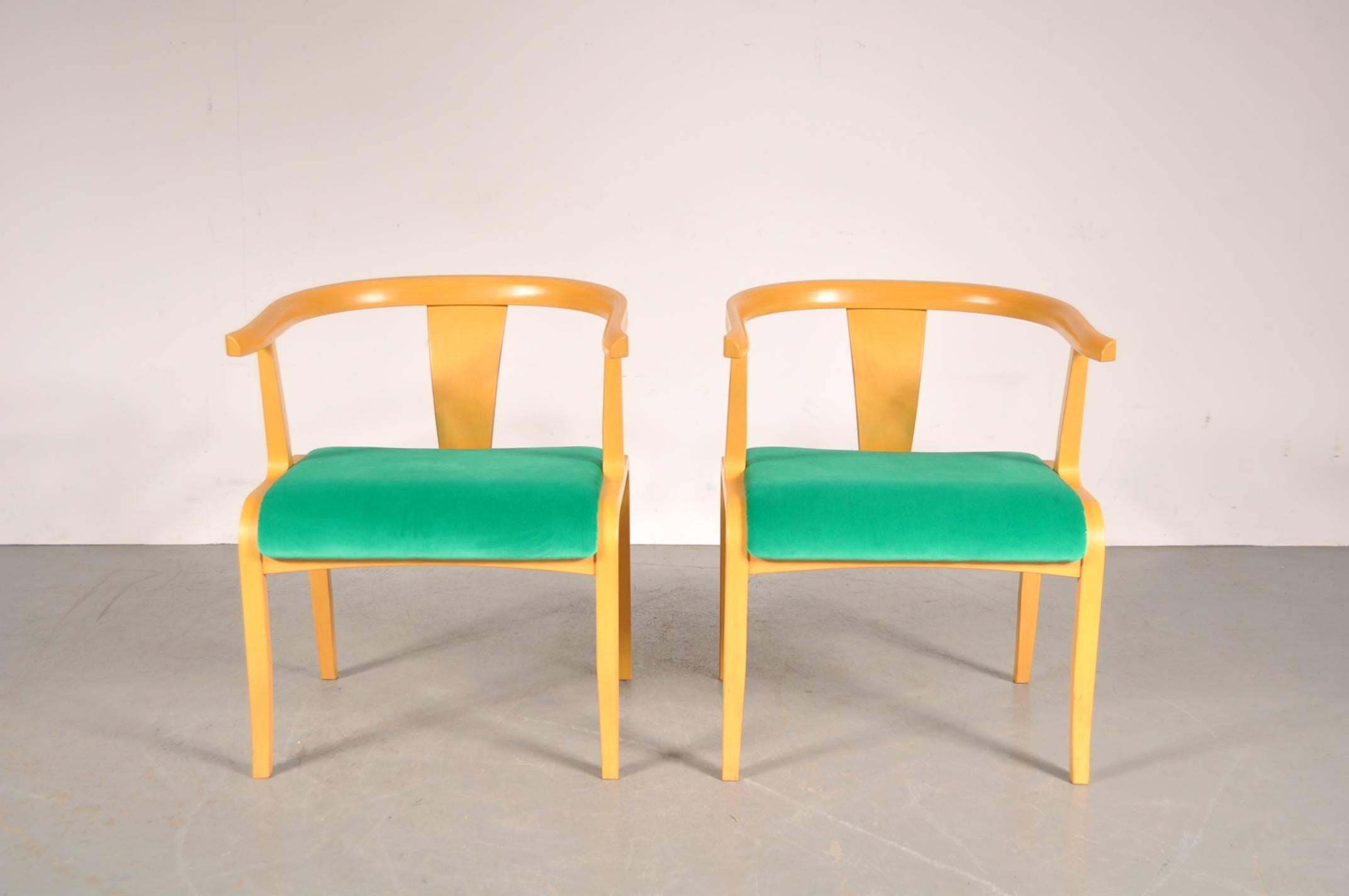 Mid-20th Century Rare Office/Side Chair Attributed to Toshiyuki Kita for Tendo, Japan, circa 1960 For Sale