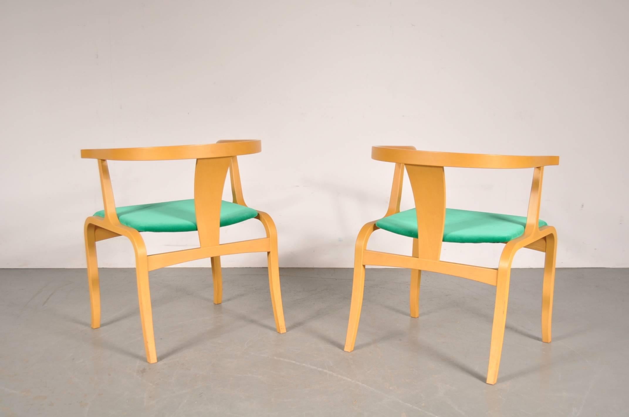 Rare Office/Side Chair Attributed to Toshiyuki Kita for Tendo, Japan, circa 1960 For Sale 2