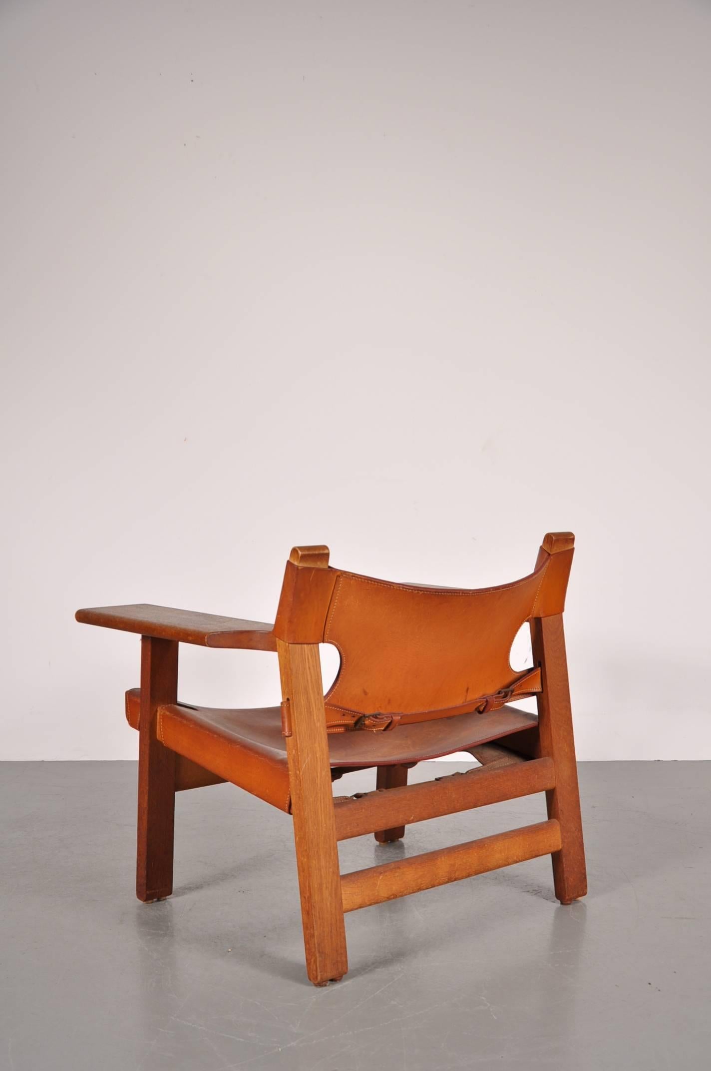 Mid-20th Century Børge Mogensen Spanish Chair, circa 1950
