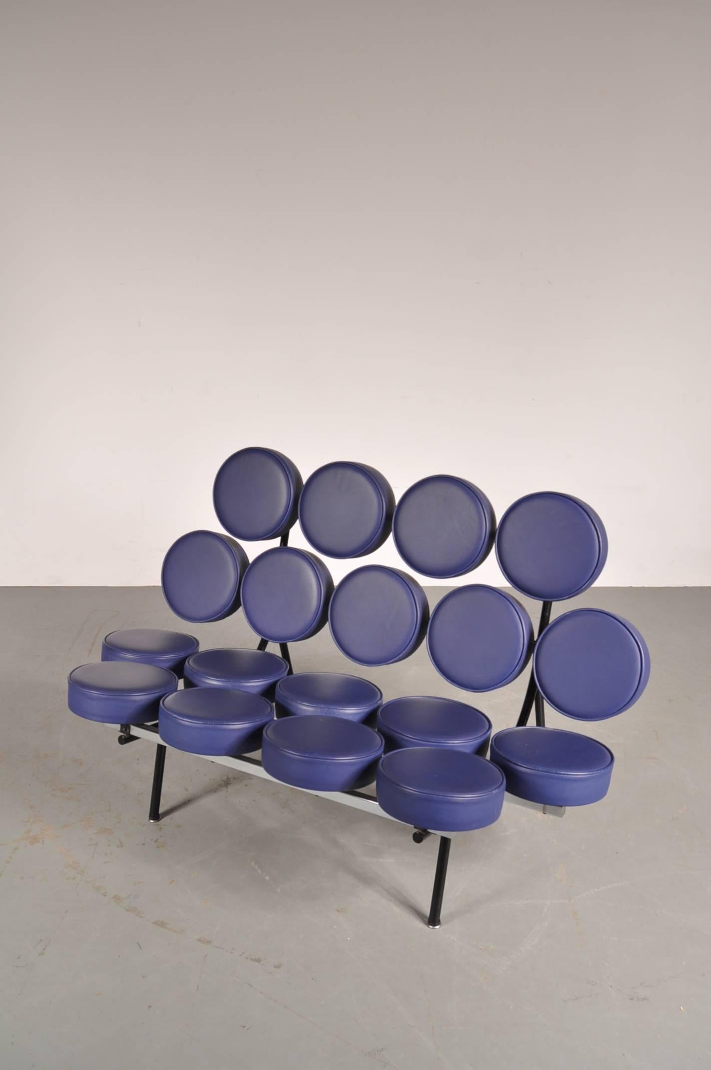 Lacquered Marshmallow Sofa by George Nelson for Vitra, Germany, 1994