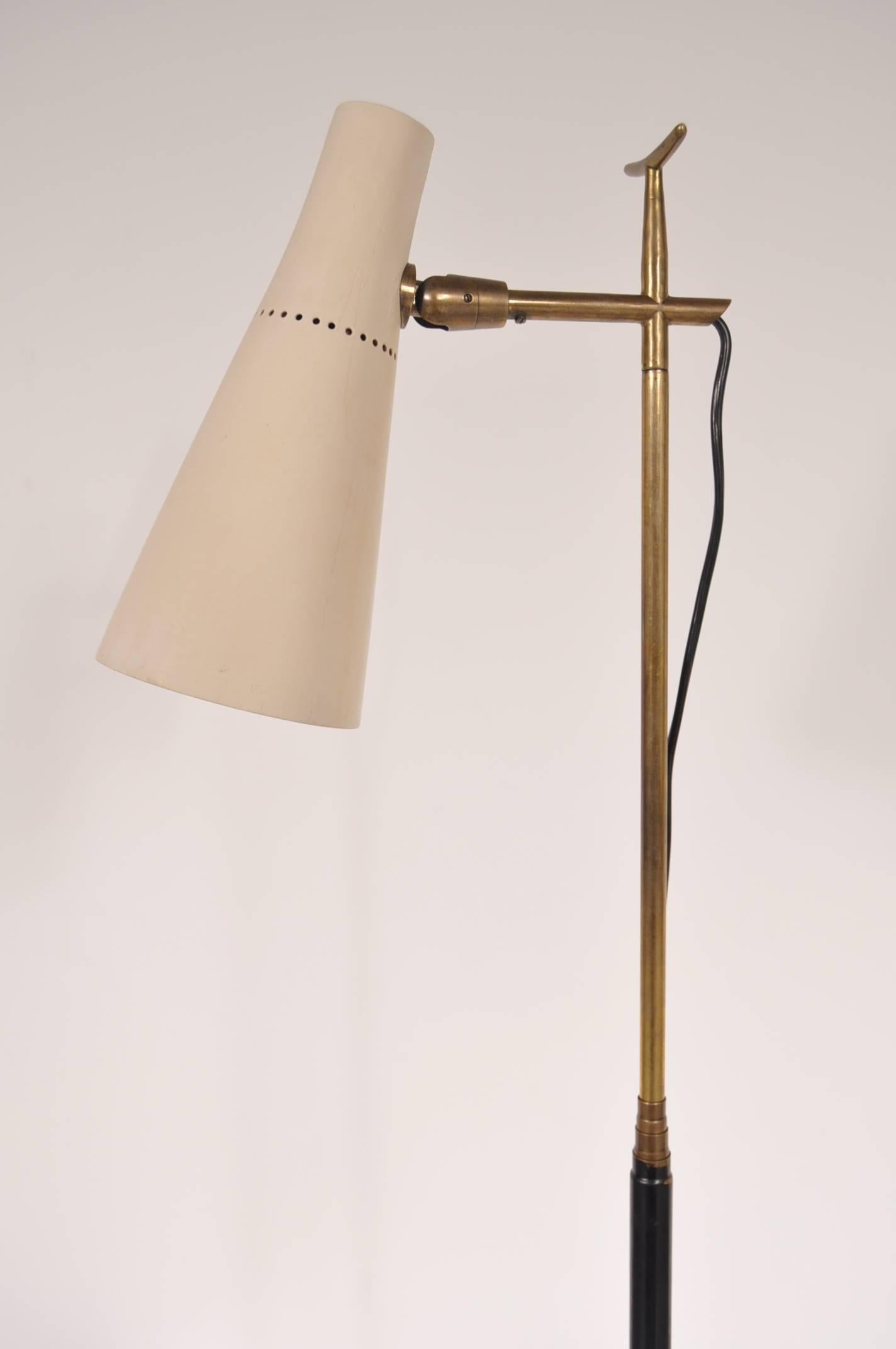Table or Floor Lamp by Giuseppe Ostuni for O-Luce, Italy, circa 1950 1