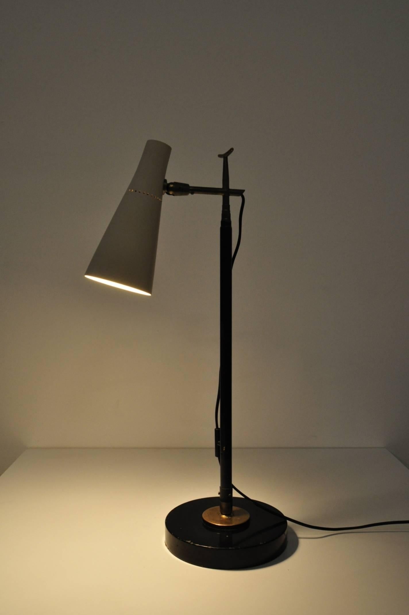 Italian Table or Floor Lamp by Giuseppe Ostuni for O-Luce, Italy, circa 1950