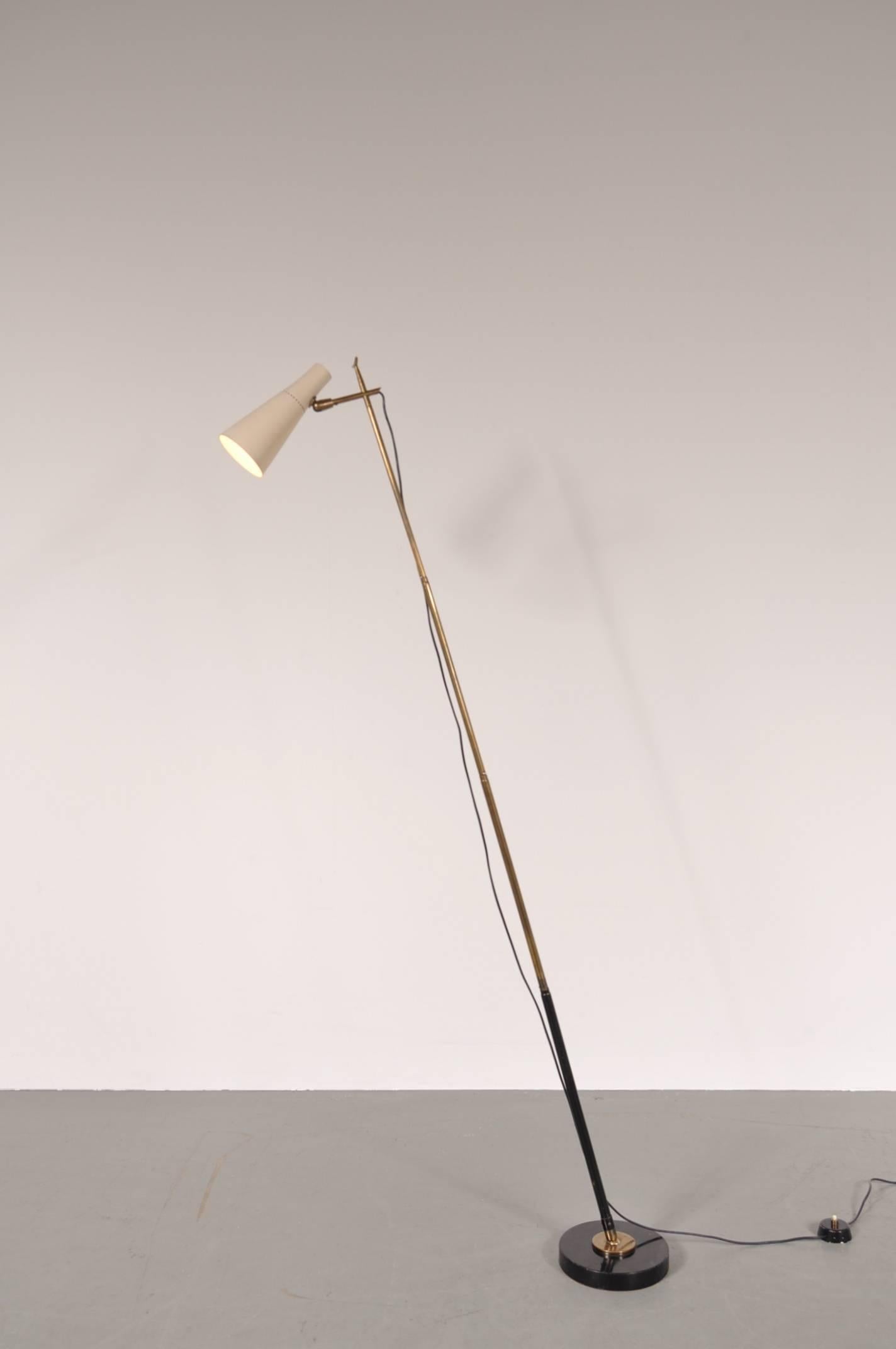 Table or Floor Lamp by Giuseppe Ostuni for O-Luce, Italy, circa 1950 In Good Condition In Amsterdam, NL