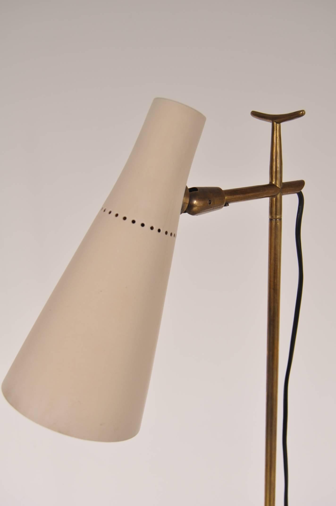 Mid-Century Modern Table or Floor Lamp by Giuseppe Ostuni for O-Luce, Italy, circa 1950