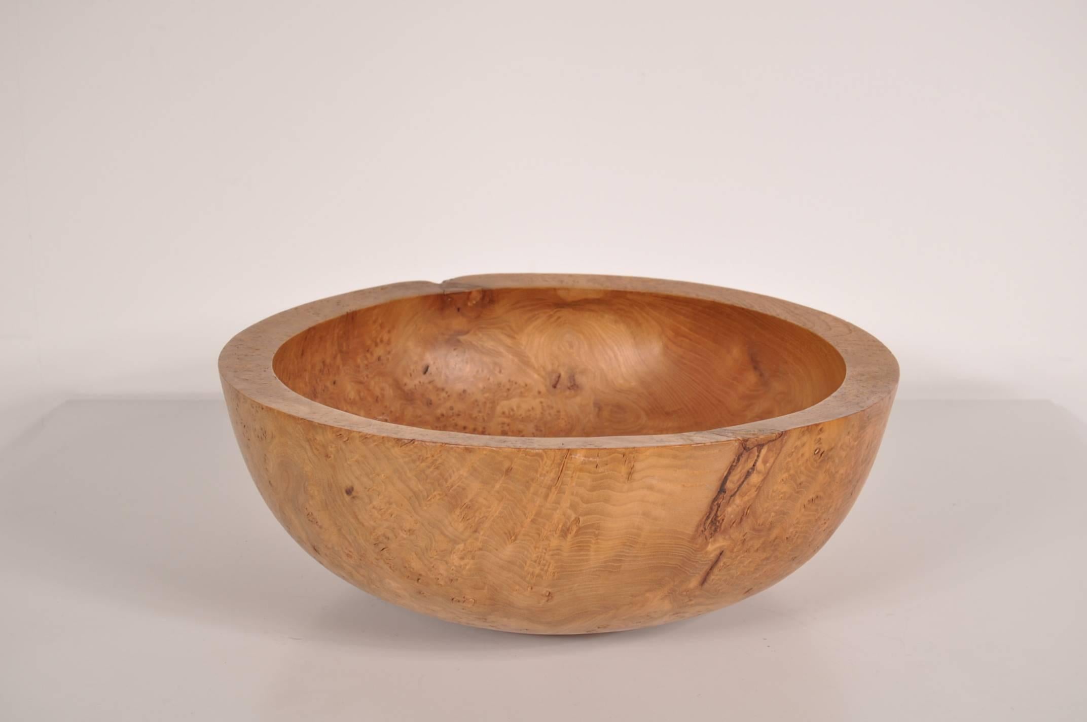 Signed Wooden Bowl by Anthony Bryant, circa 2000 1