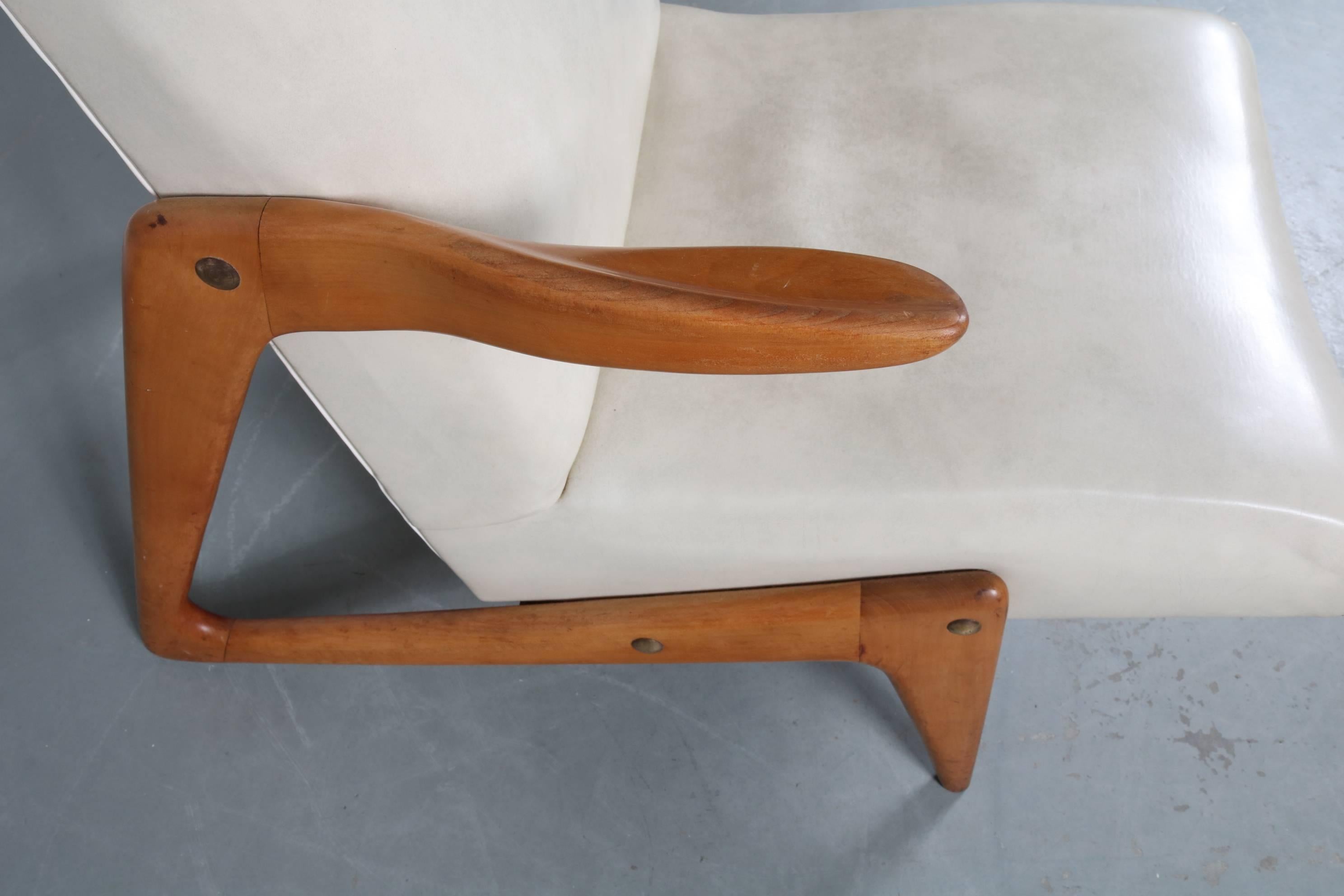 Lounge Chair Attributed to Alfred Hendrickx for Belform, Belgium, 1950s 1
