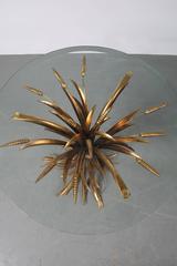 Wheat Sheaf Table in the Style of Coco Chanel, France, 1960s