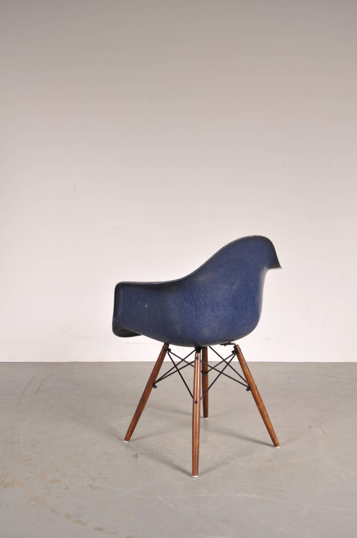 American Stock of DAW Chairs by Charles & Ray Eames for Herman Miller, USA, 1960s