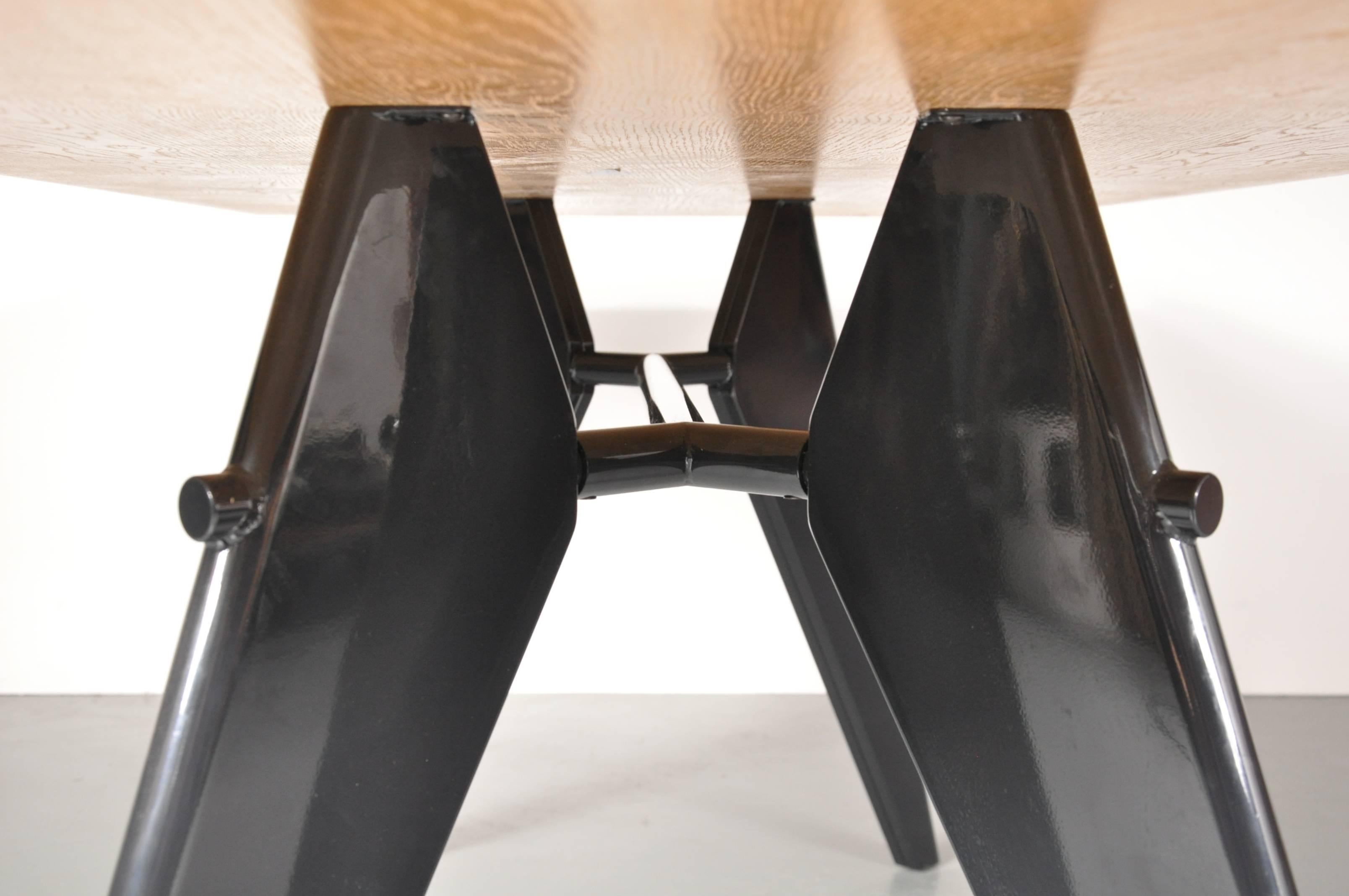 Contemporary Dining Table by Jean Prouvé, Produced by Vitra in Germany, 2002