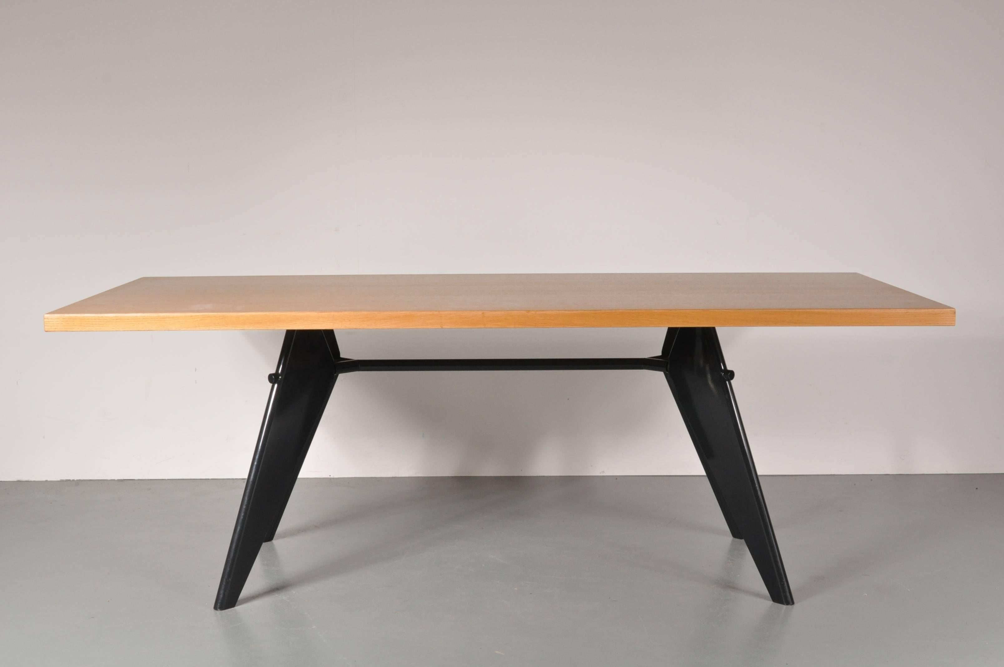 Dining Table by Jean Prouvé, Produced by Vitra in Germany, 2002 1