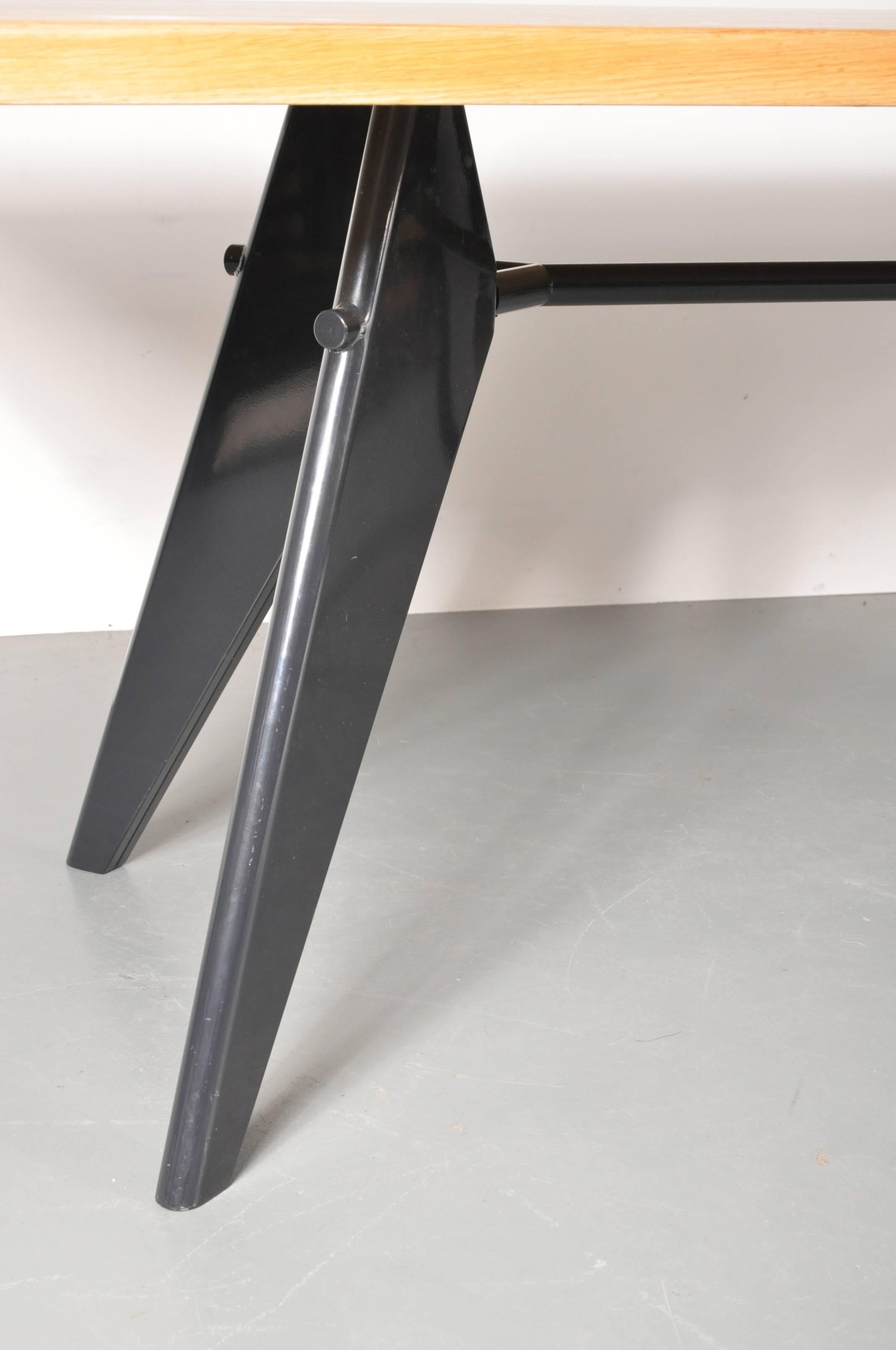 Dining Table by Jean Prouvé, Produced by Vitra in Germany, 2002 2