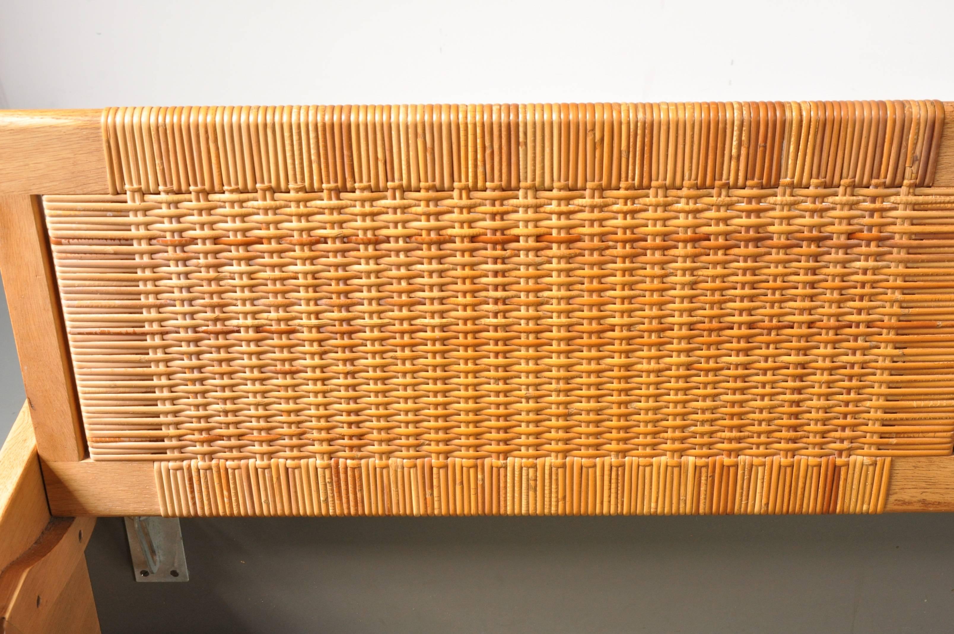 Fabric Daybed by Hans J. Wegner for GETAMA, Denmark, 1950
