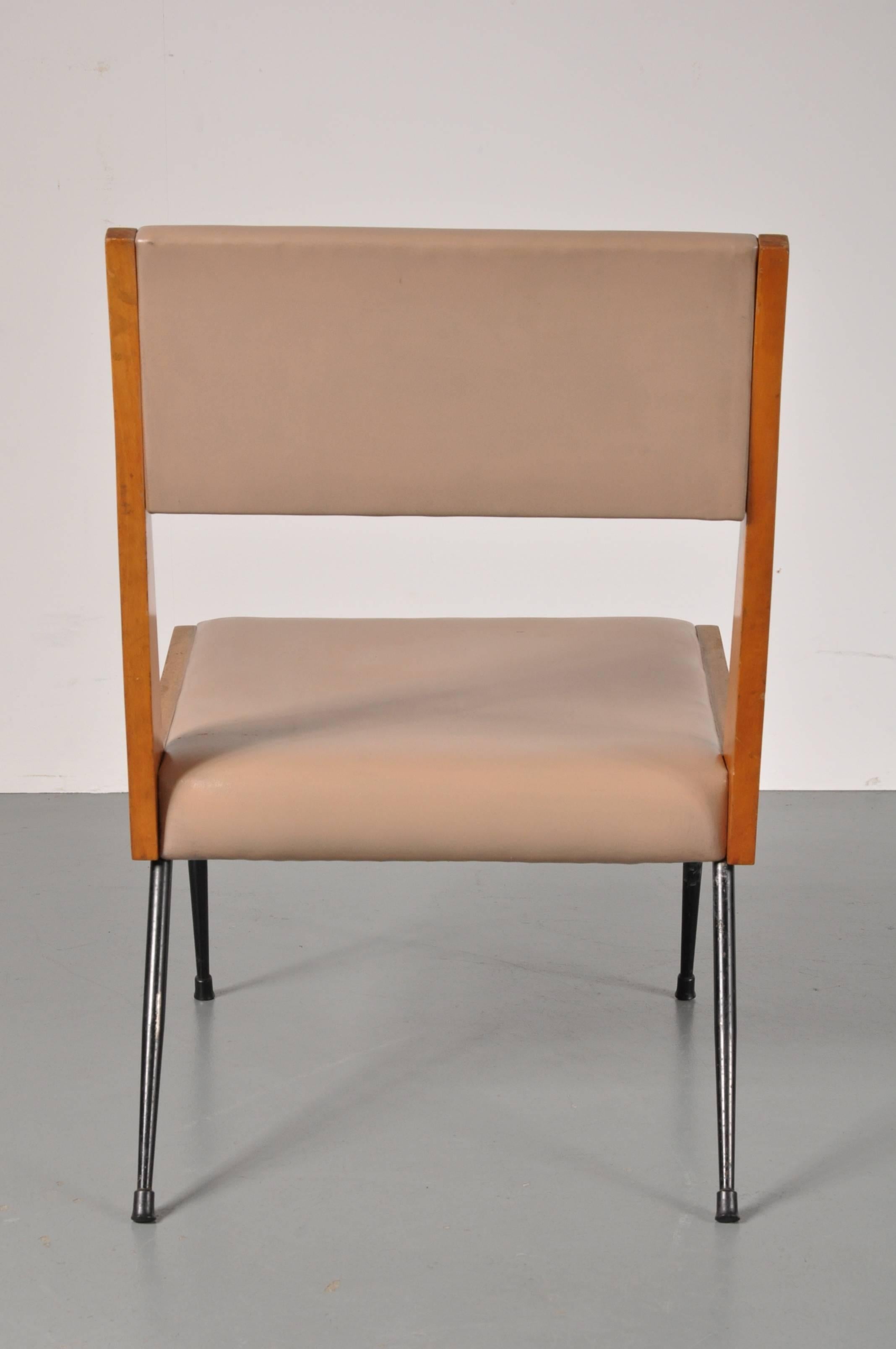 Easy Chair, Carlo di Carli zugeschrieben, Italien, 1950er-Jahre (20. Jahrhundert) im Angebot