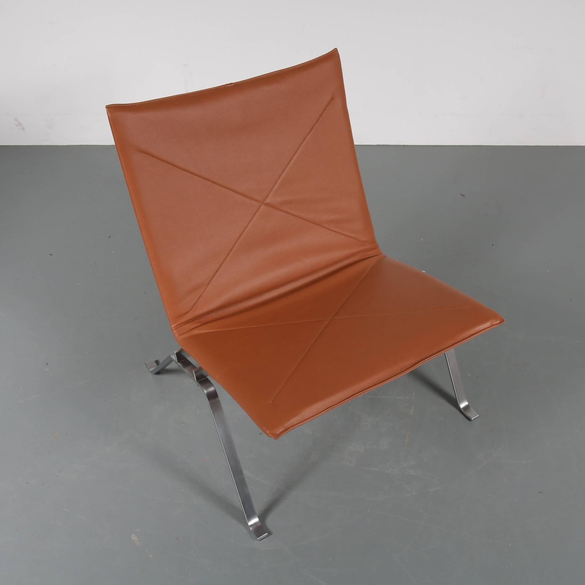 Pair of PK22 Chairs by Poul Kjaerholm for E. Kold Christensen, Denmark, 1960 1