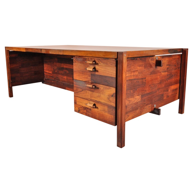 Original Jorge Zalszupin Desk, circa 1960 For Sale at 1stdibs