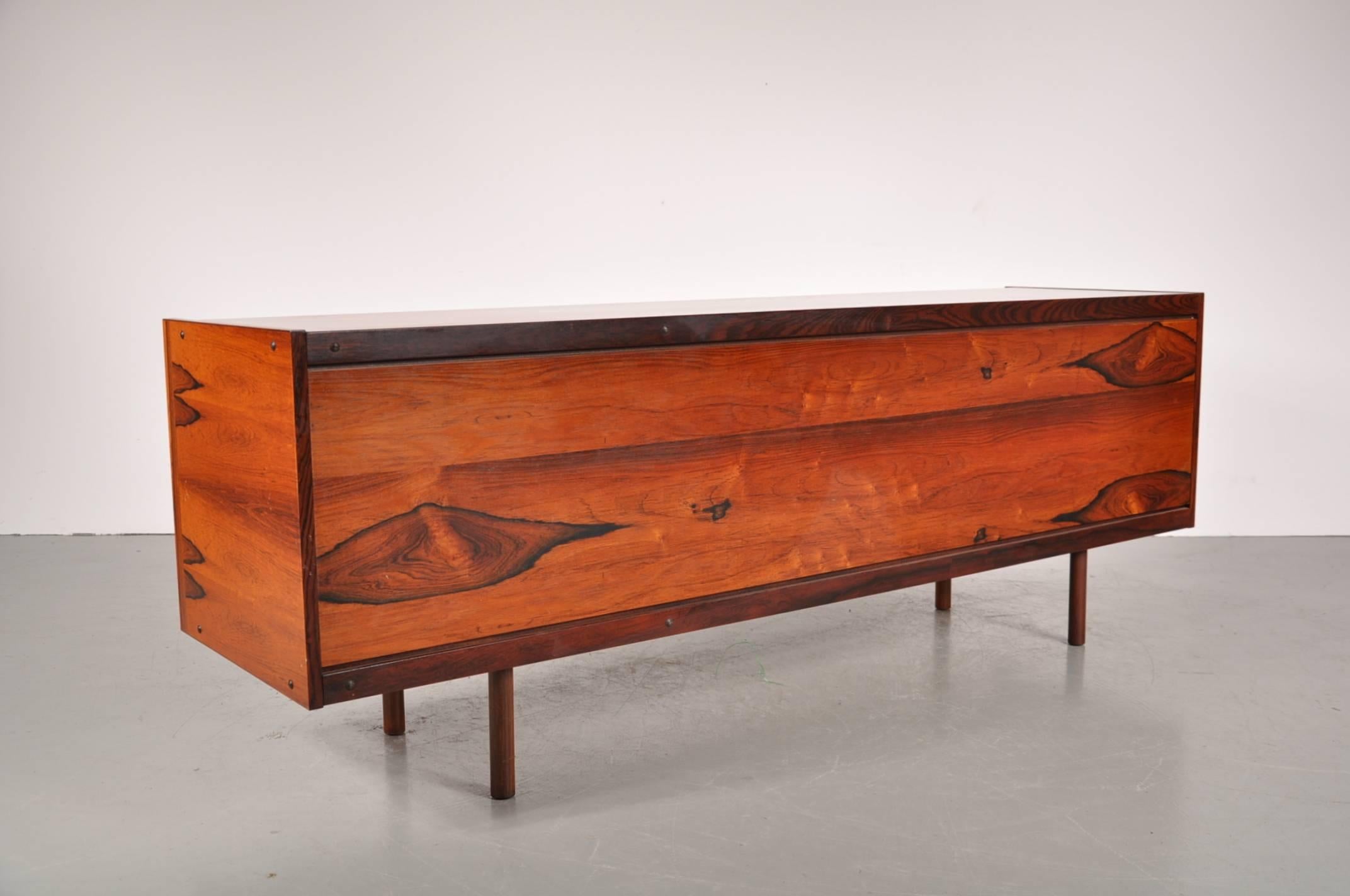 Mid-Century Modern Rosewood Sideboard by Sven Ivar Dysthe, circa 1960