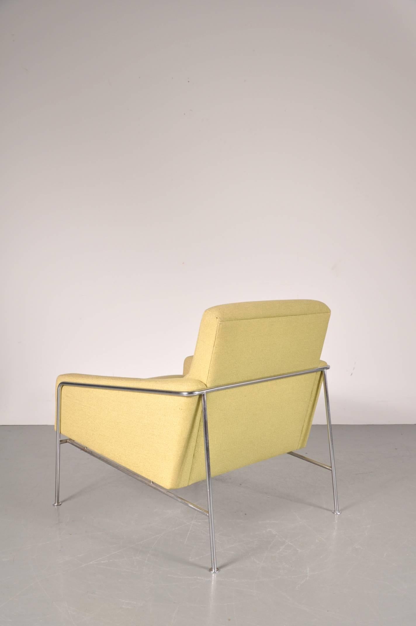 Airport-Stuhl von Arne Jacobsen für Fritz Hansen, um 1960 im Angebot 1