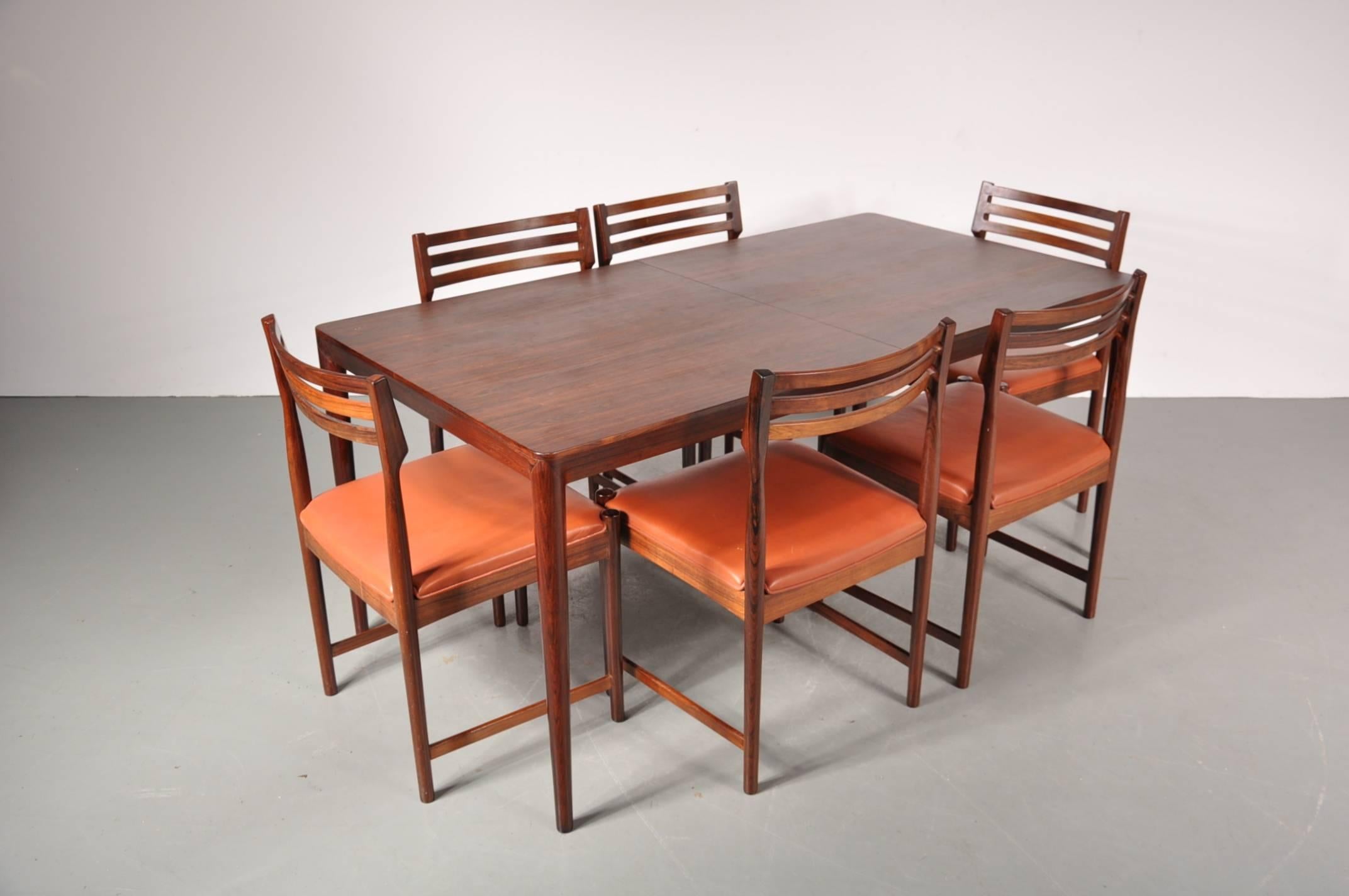 Danish Dining Set by Severin Hansen for Haslev Mobelsnedkeri, circa 1960