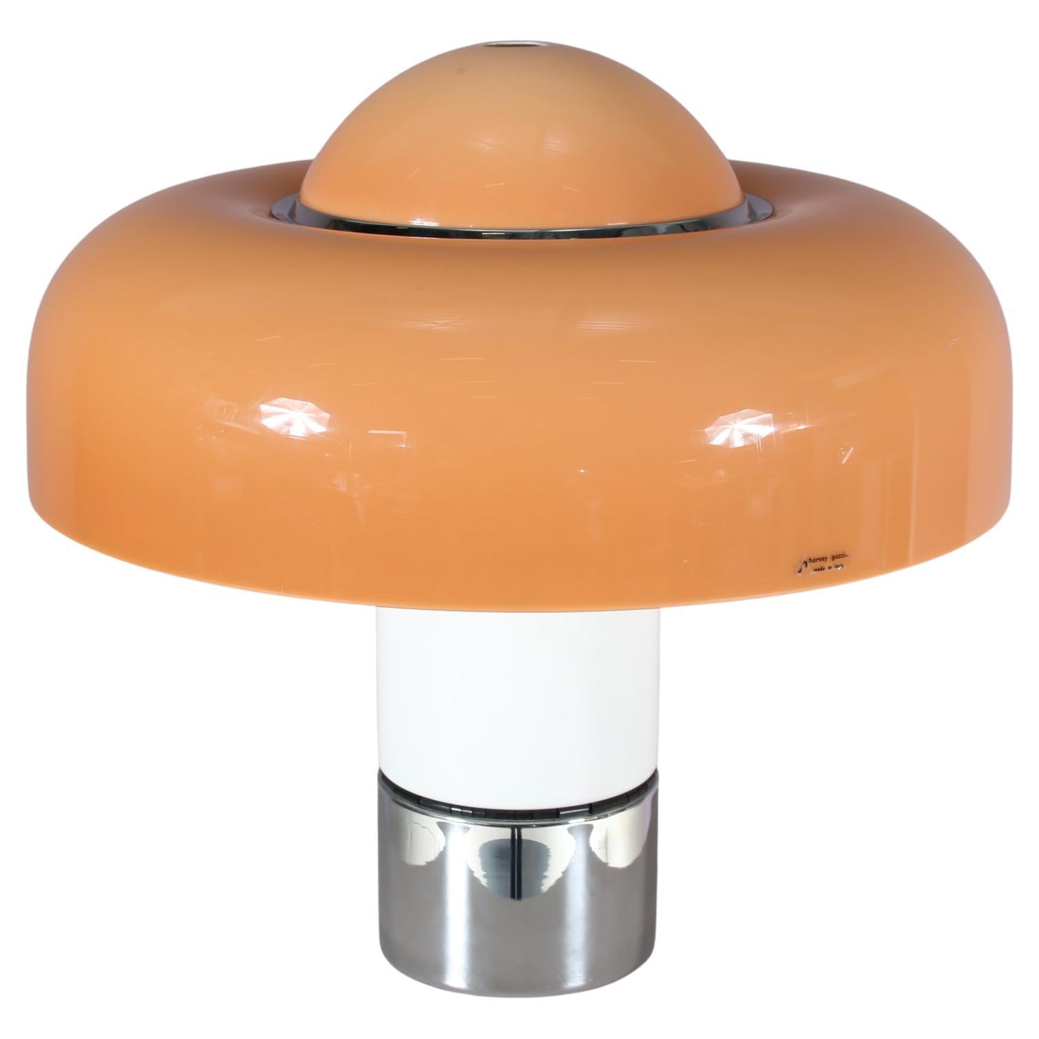 “Brumbury” Table Lamp by Luigi Massoni for Guzzini, Italy 1970
