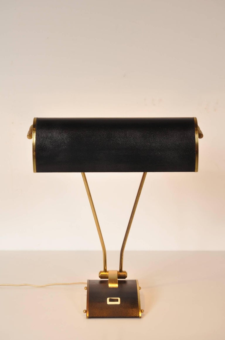 Desk Lamp by Eileen Gray for Jumo, France, circa 1940 In Good Condition For Sale In Amsterdam, NL